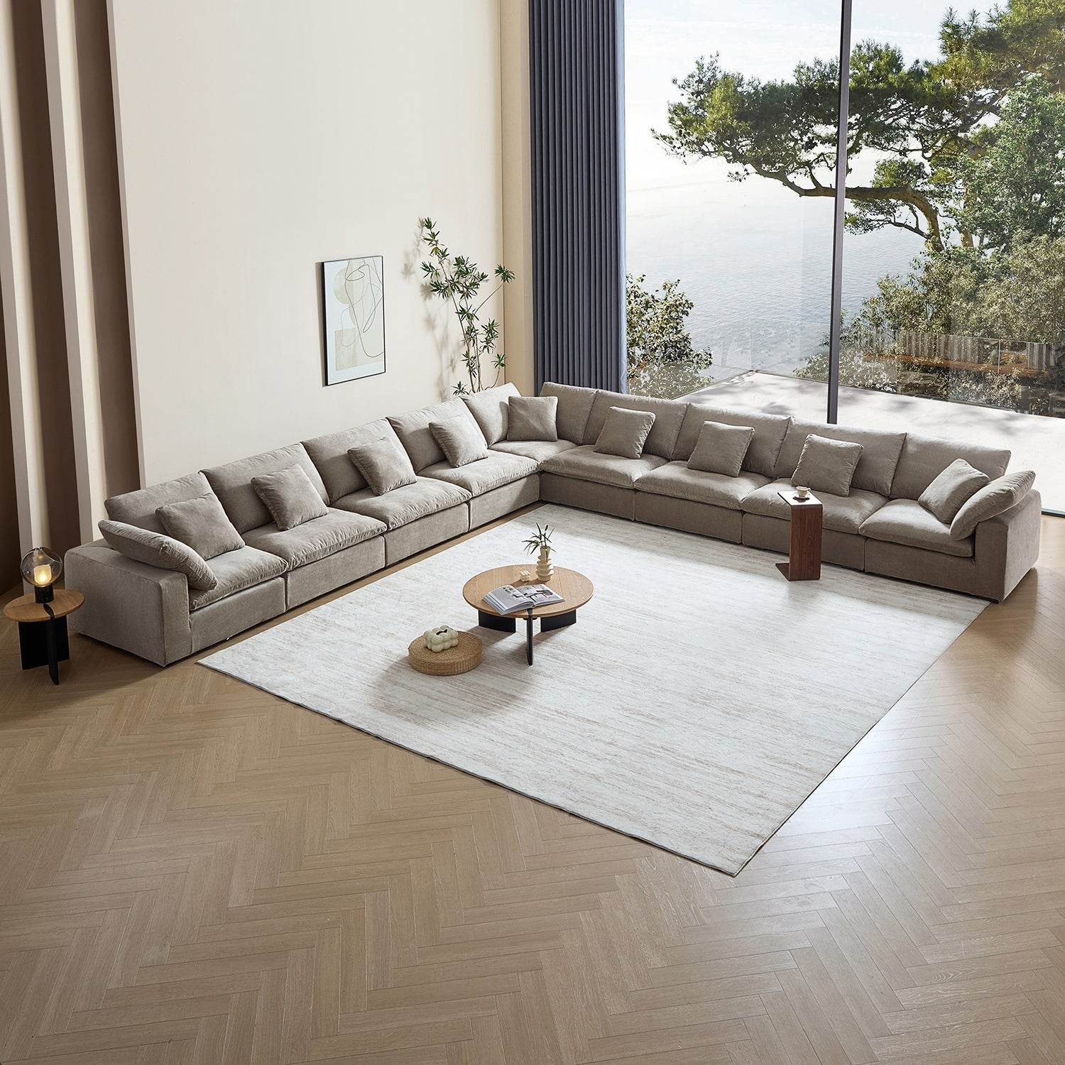 Malibu Cloud L Sectional - Valyouweho