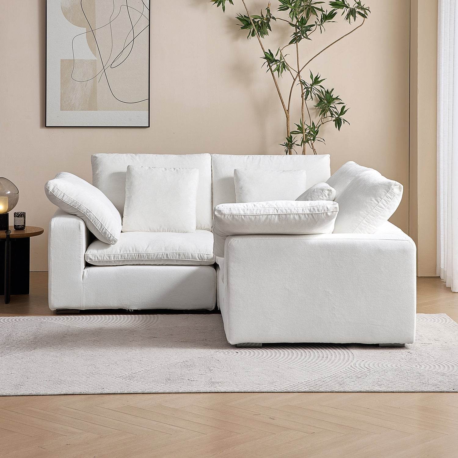 Malibu Cloud L Sectional - Valyouweho