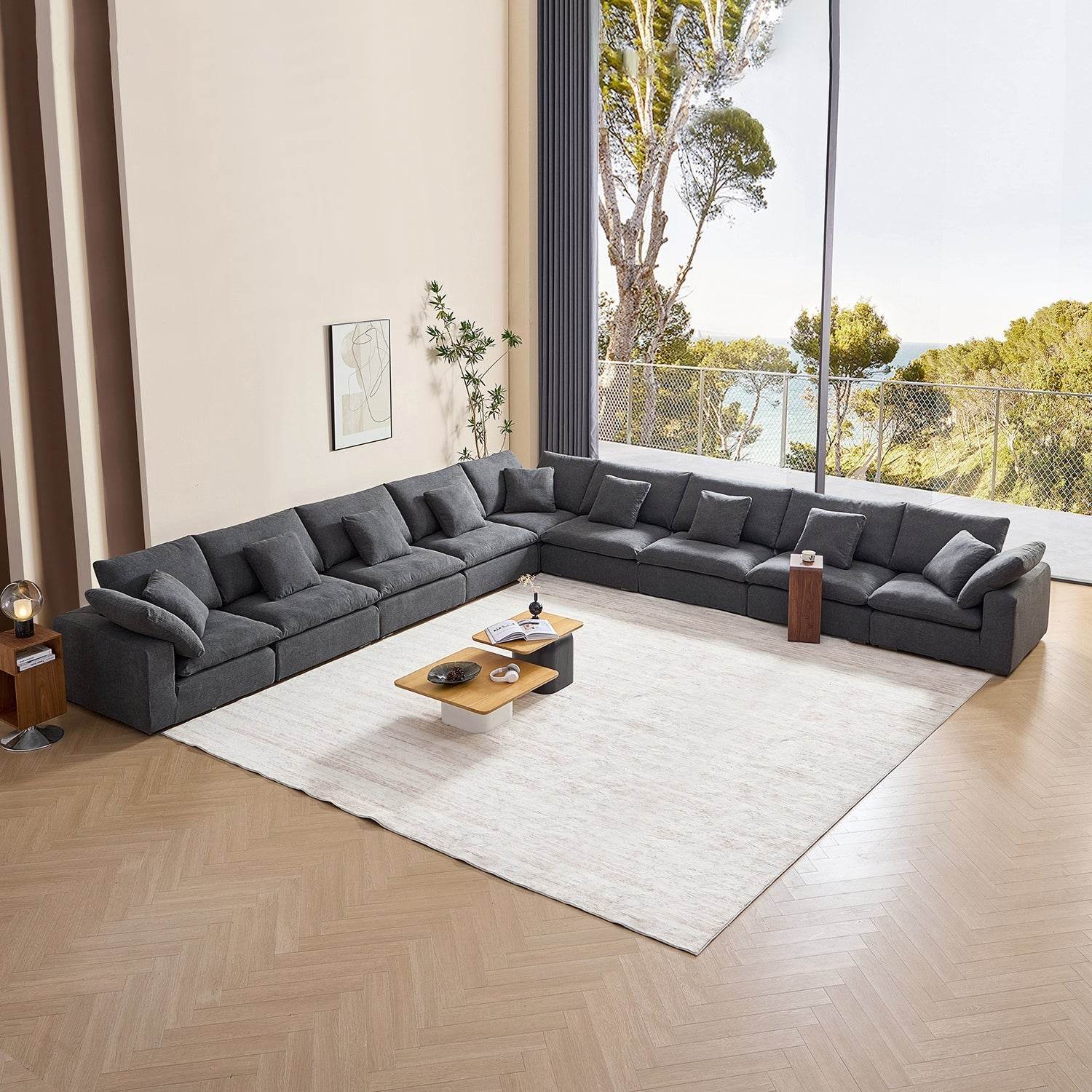 Malibu Cloud L Sectional - Valyouweho