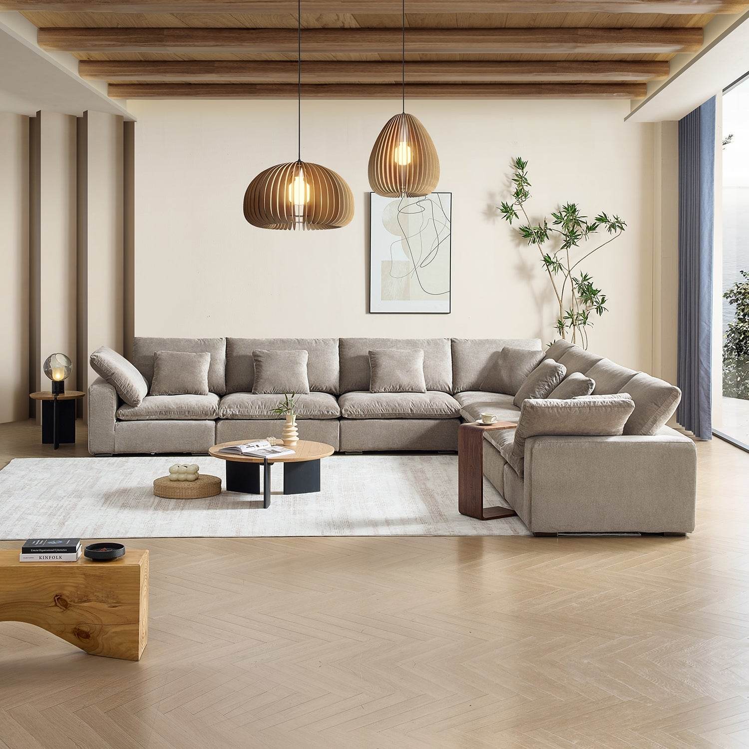 Malibu Cloud L Sectional - Valyouweho