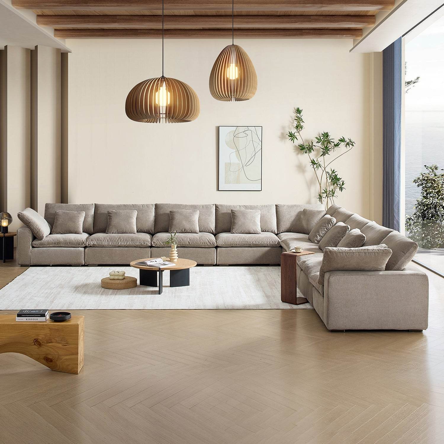 Malibu Cloud L Sectional - Valyouweho