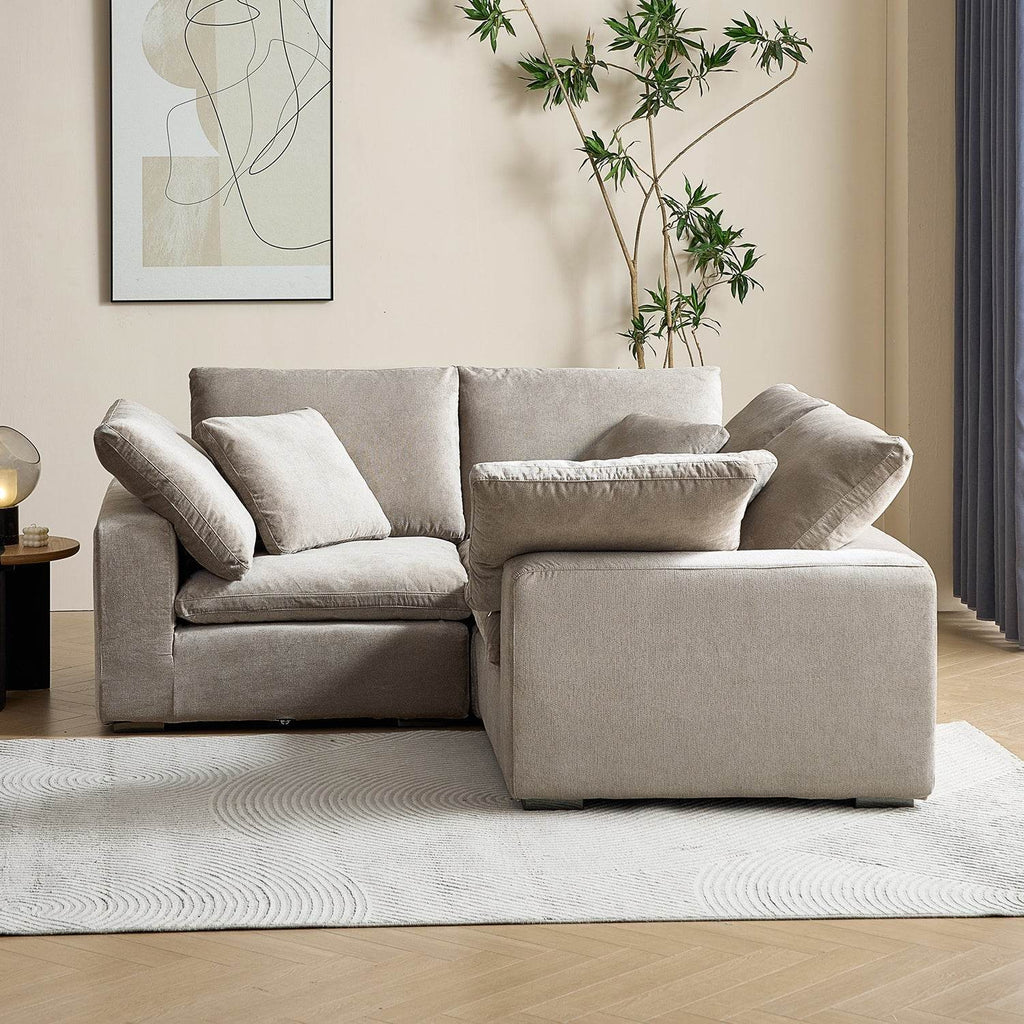Malibu Cloud L Sectional - Valyouweho