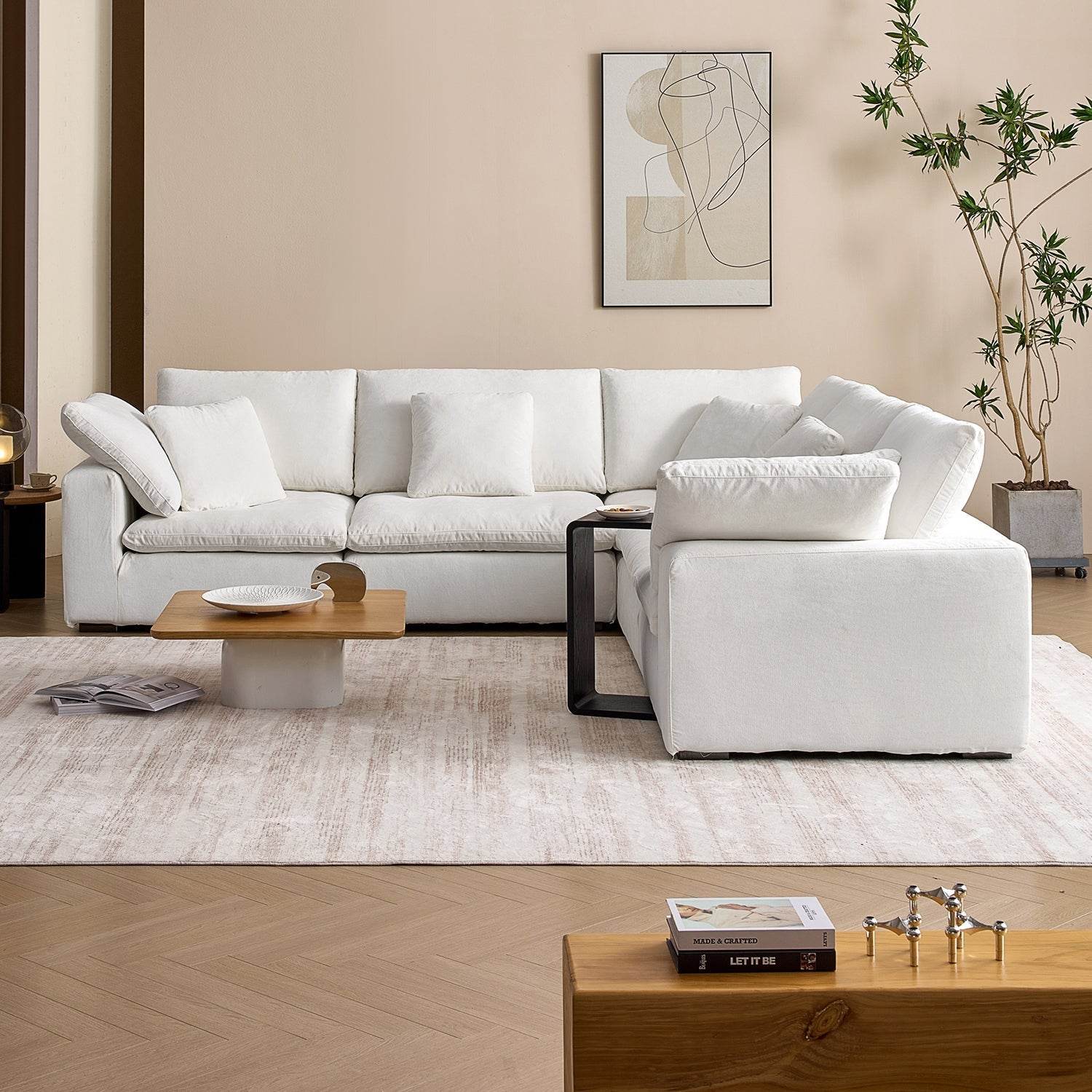 Malibu Cloud L Sectional - Valyouweho