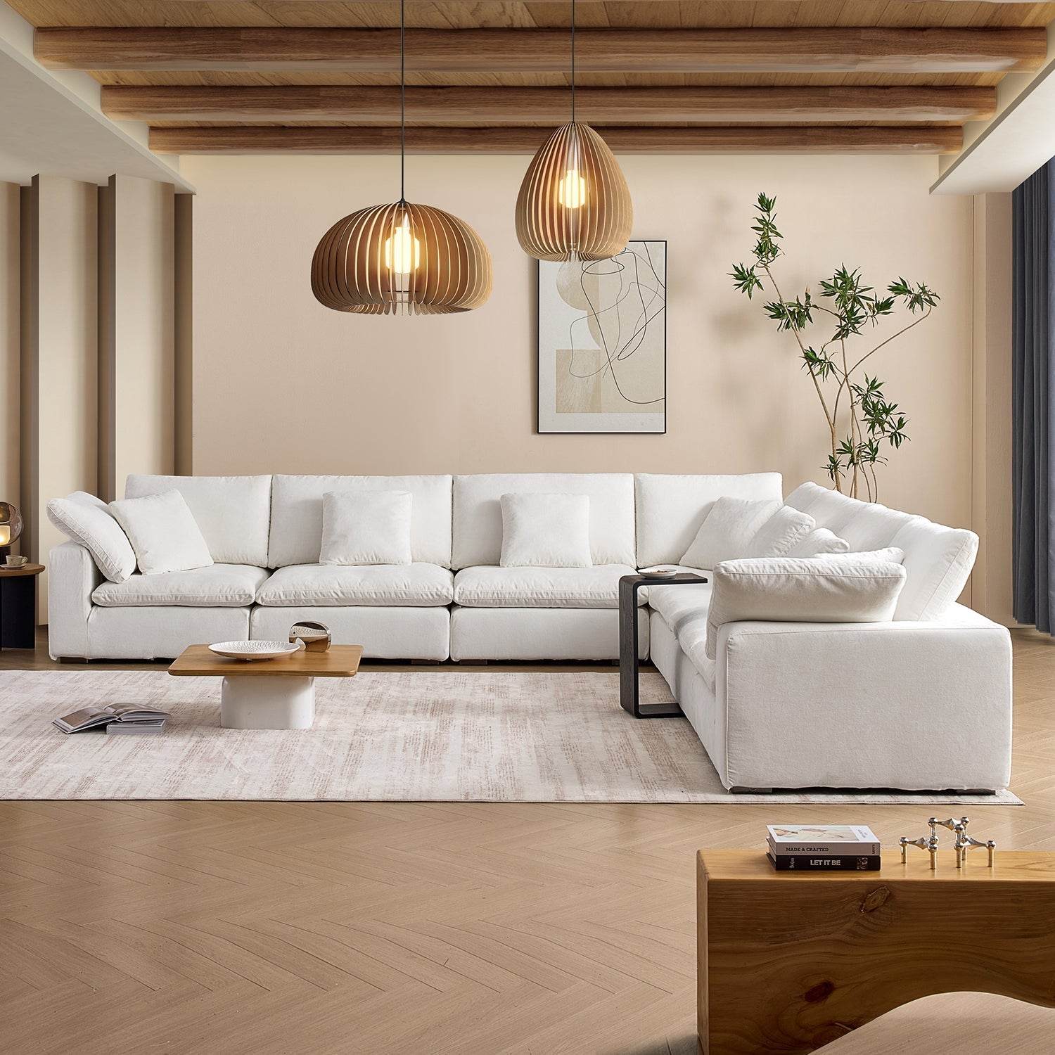 Malibu Cloud L Sectional - Valyouweho