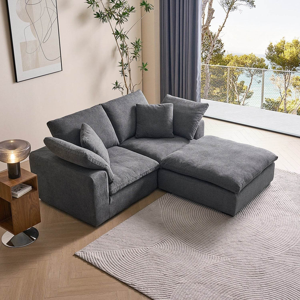 Malibu Cloud Sectional - Valyouweho