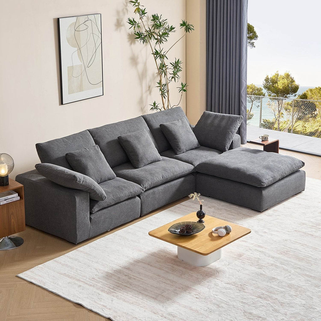 Malibu Cloud Sectional - Valyouweho