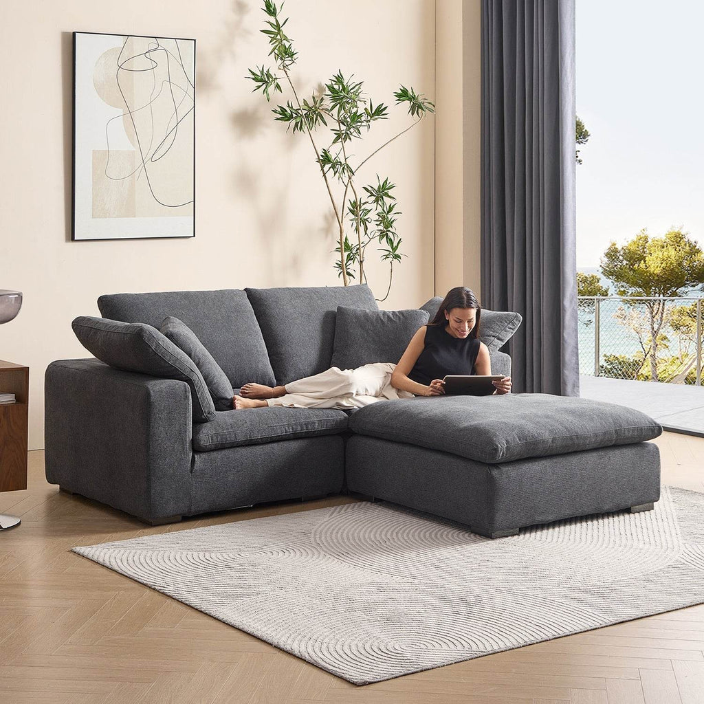 Malibu Cloud Sectional - Valyouweho