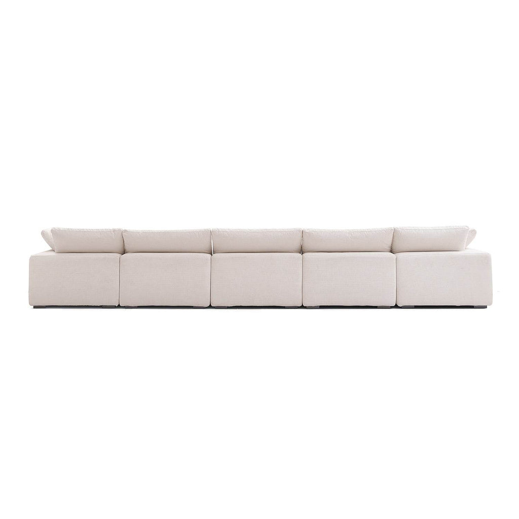 Malibu Cloud U Closed Sectional - Valyouweho