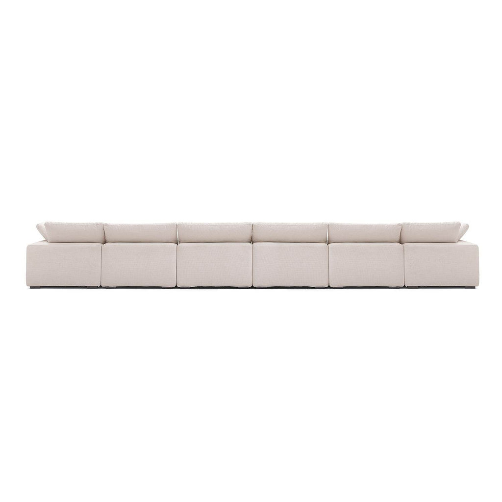 Malibu Cloud U Closed Sectional - Valyouweho