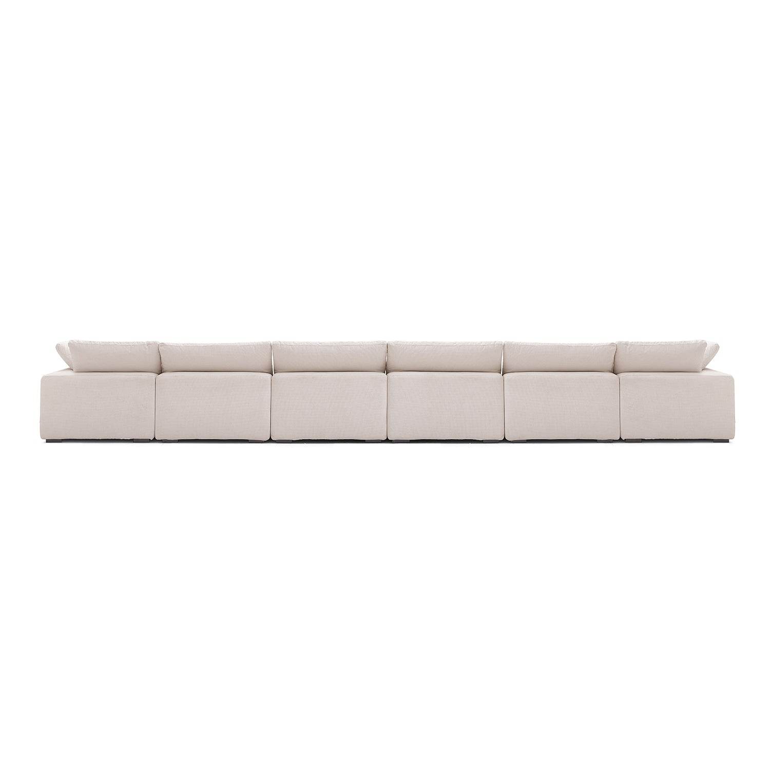 Malibu Cloud U Closed Sectional - Valyouweho