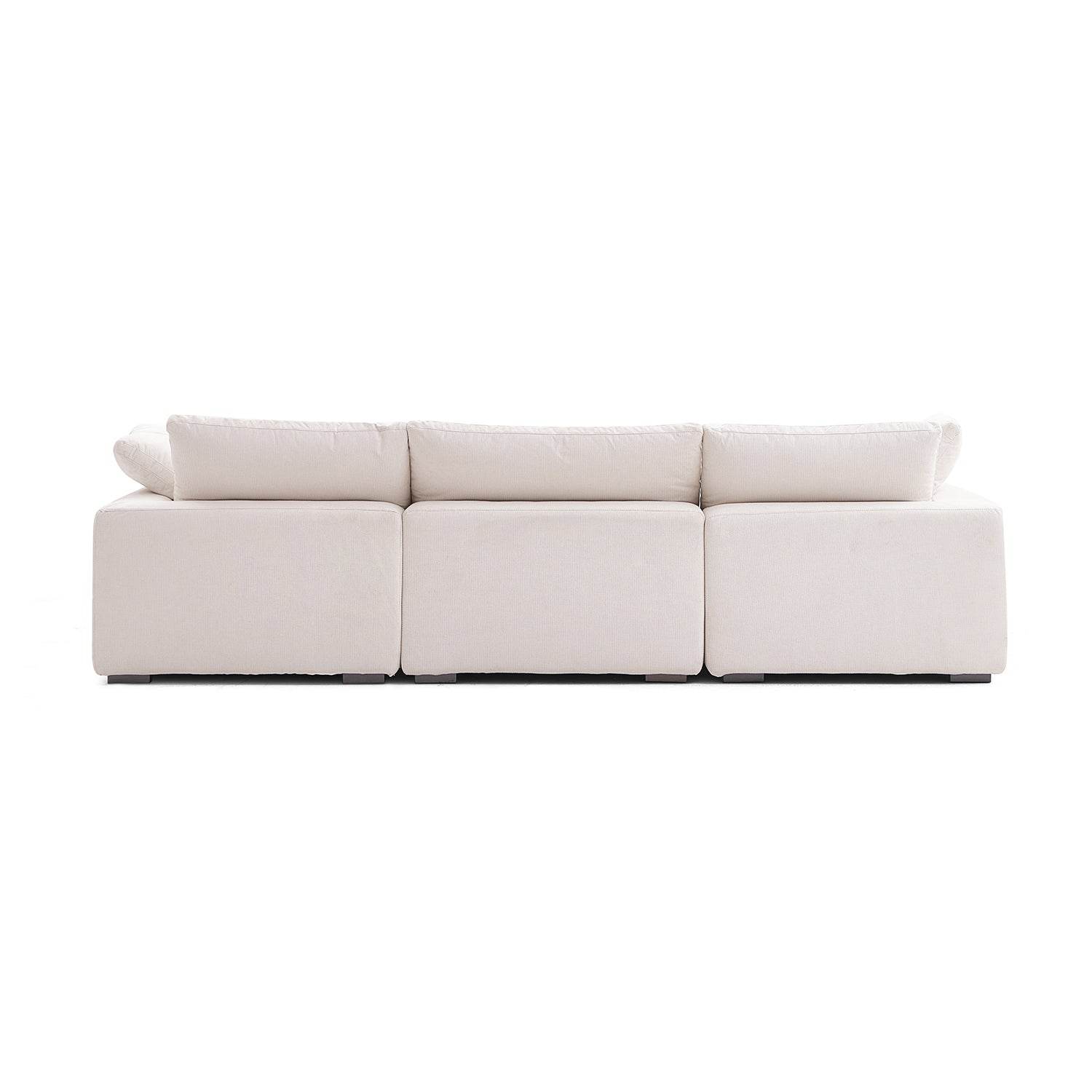 Malibu Cloud U Closed Sectional - Valyouweho