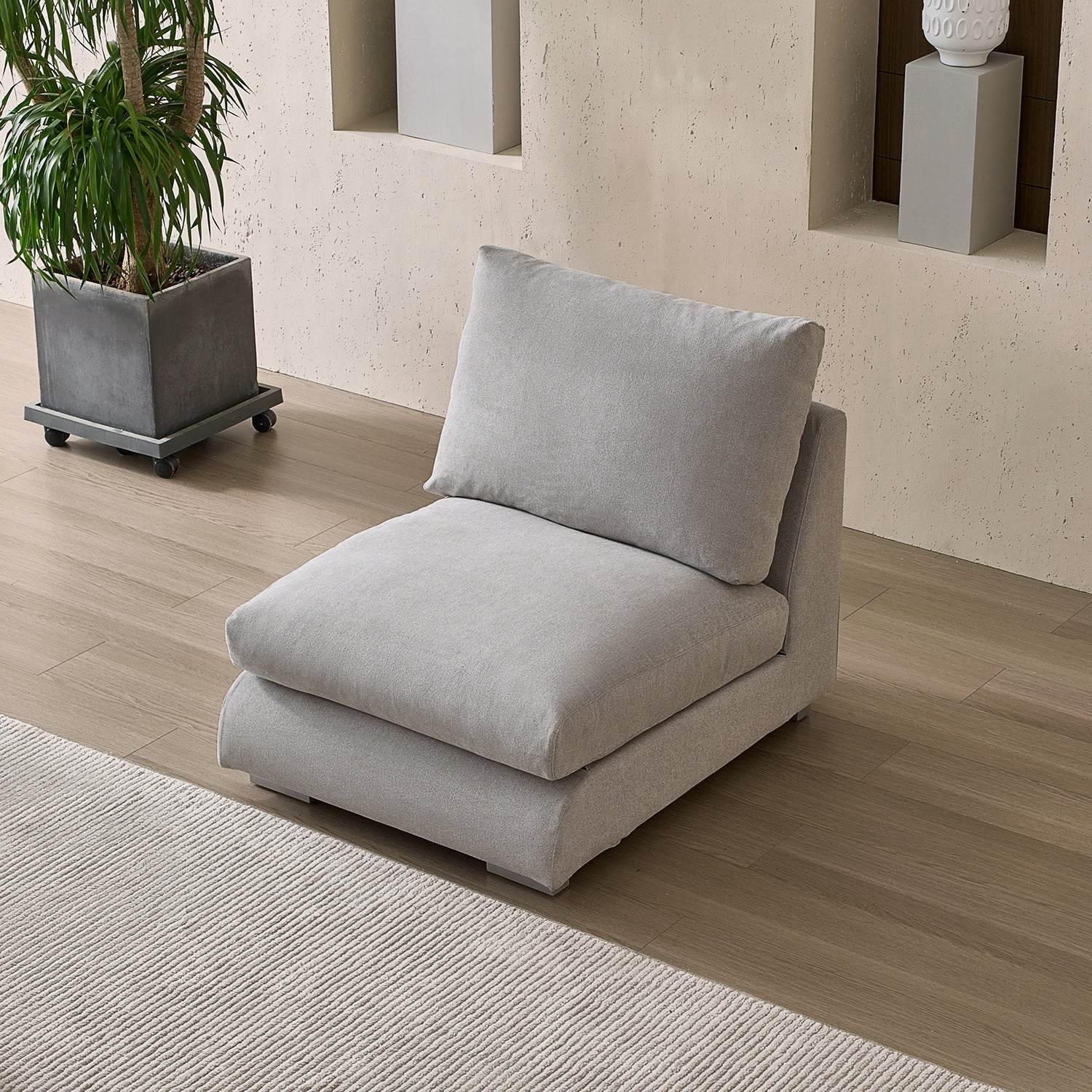 Feathers 1-Seater - Armless - Valyouweho