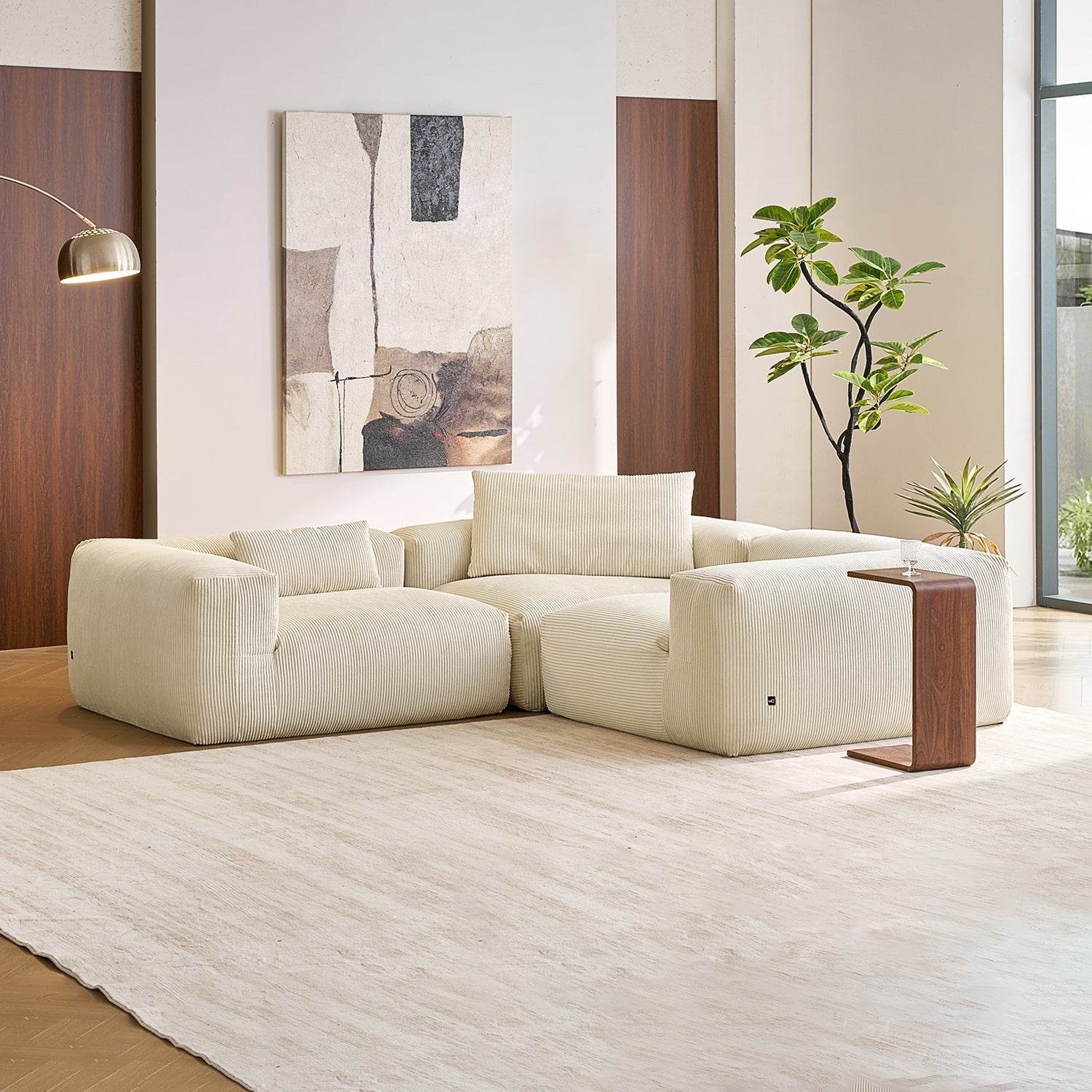 Mellow Closed L Sectional - Valyouweho