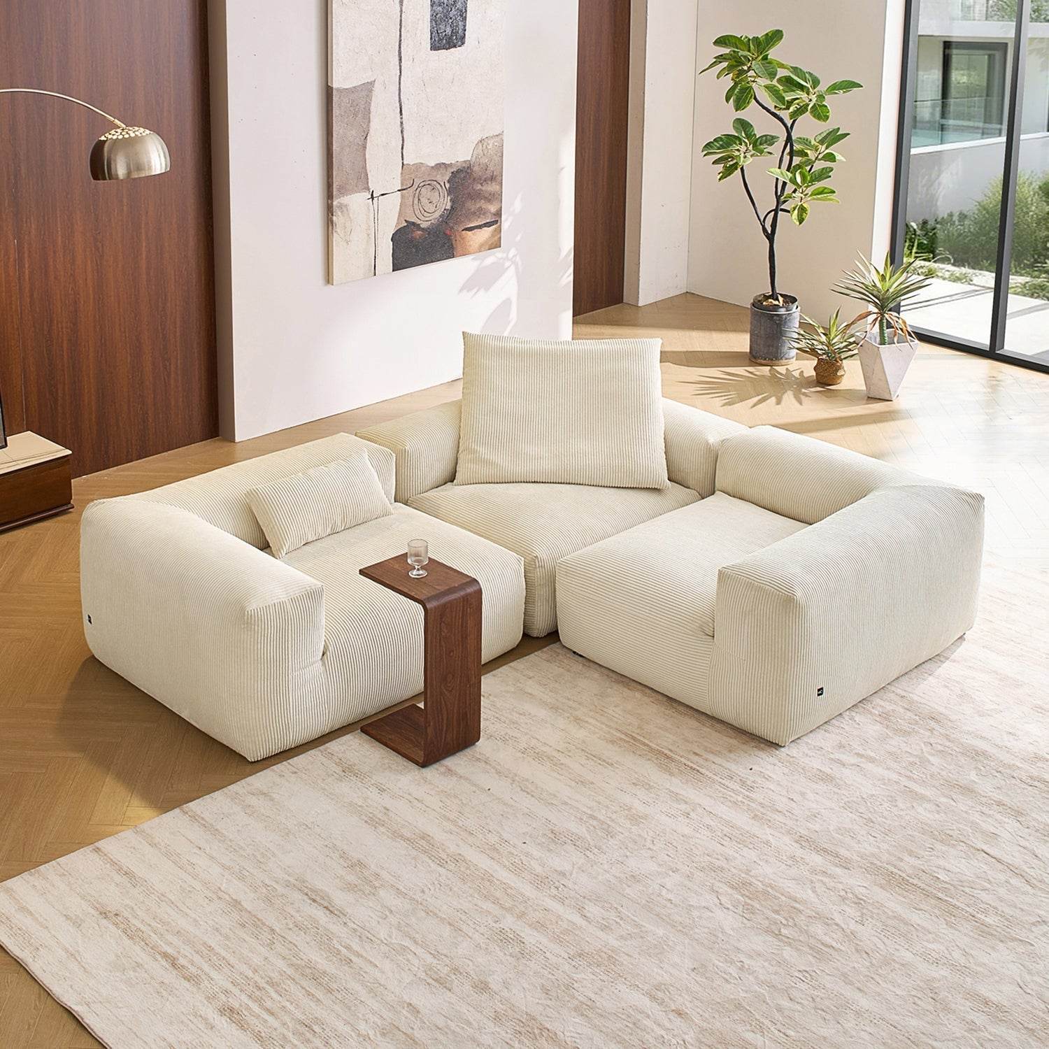 Mellow Closed L Sectional - Valyouweho
