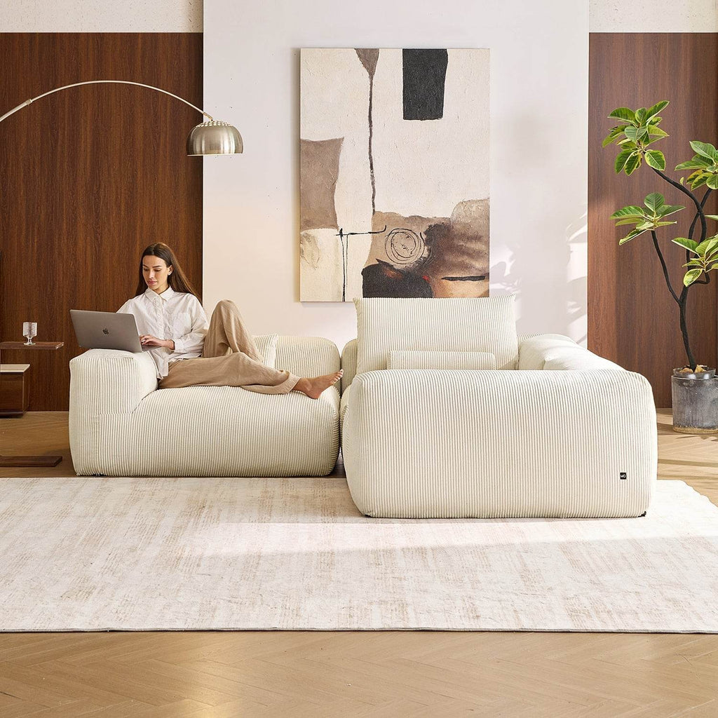 Mellow Closed L Sectional - Valyouweho