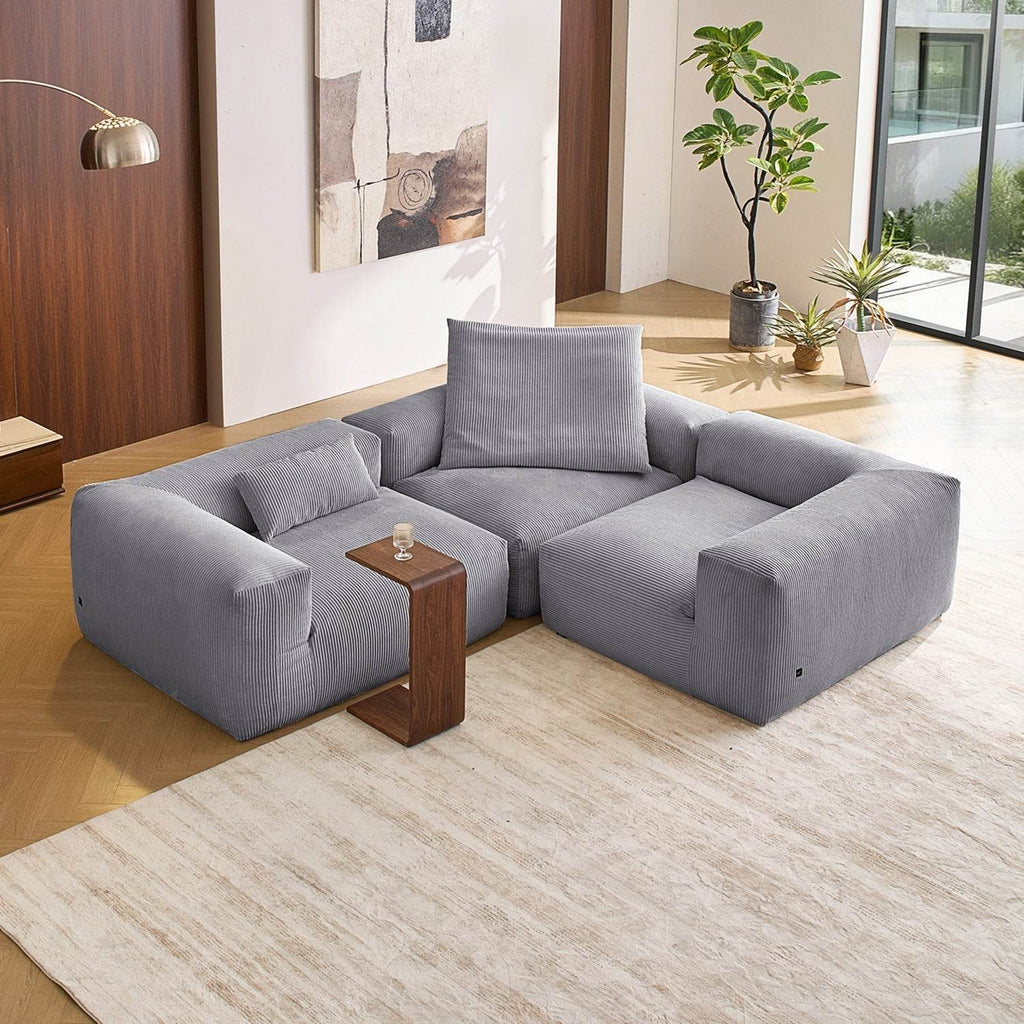 Mellow Closed L Sectional - Valyouweho
