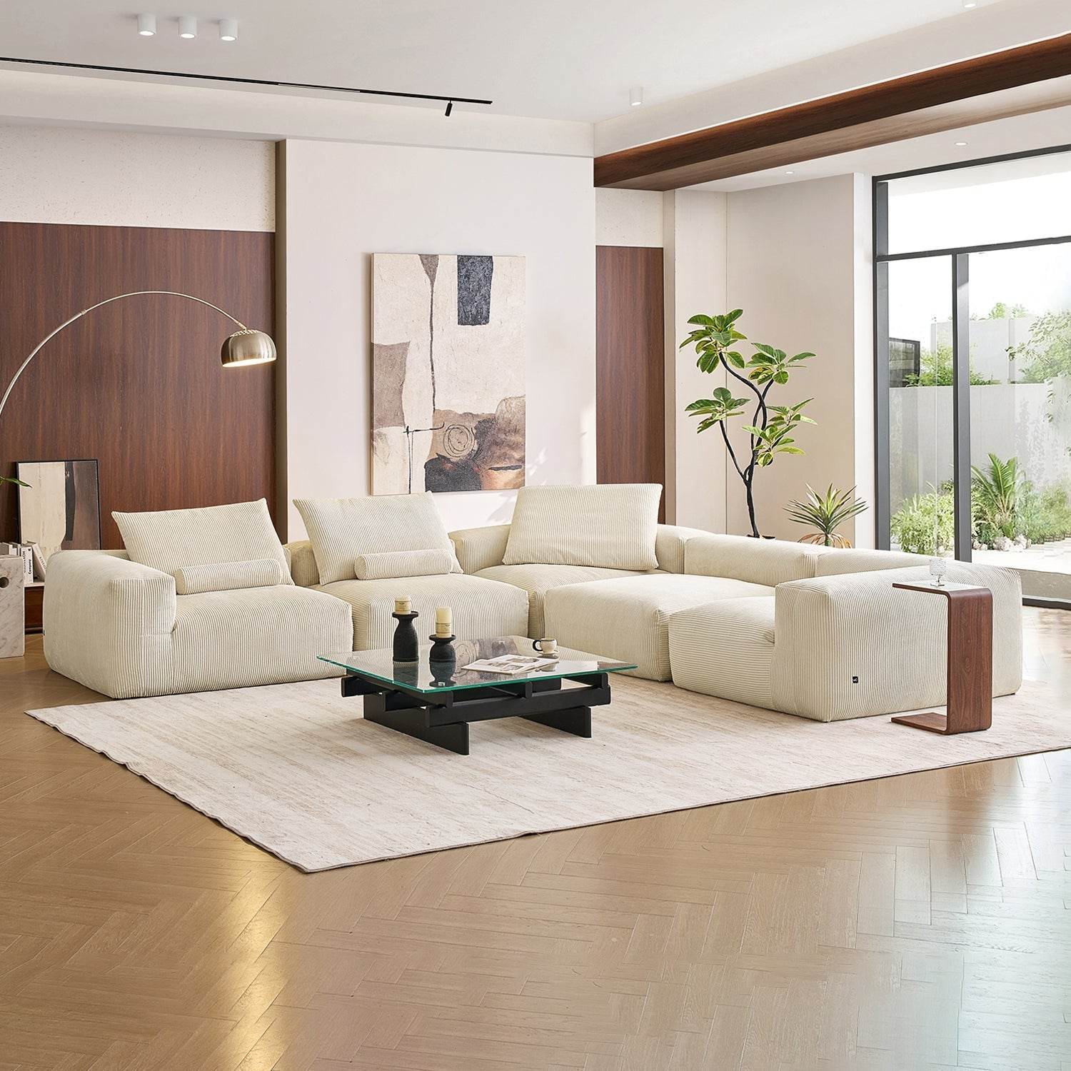 Mellow Closed L Sectional - Valyouweho