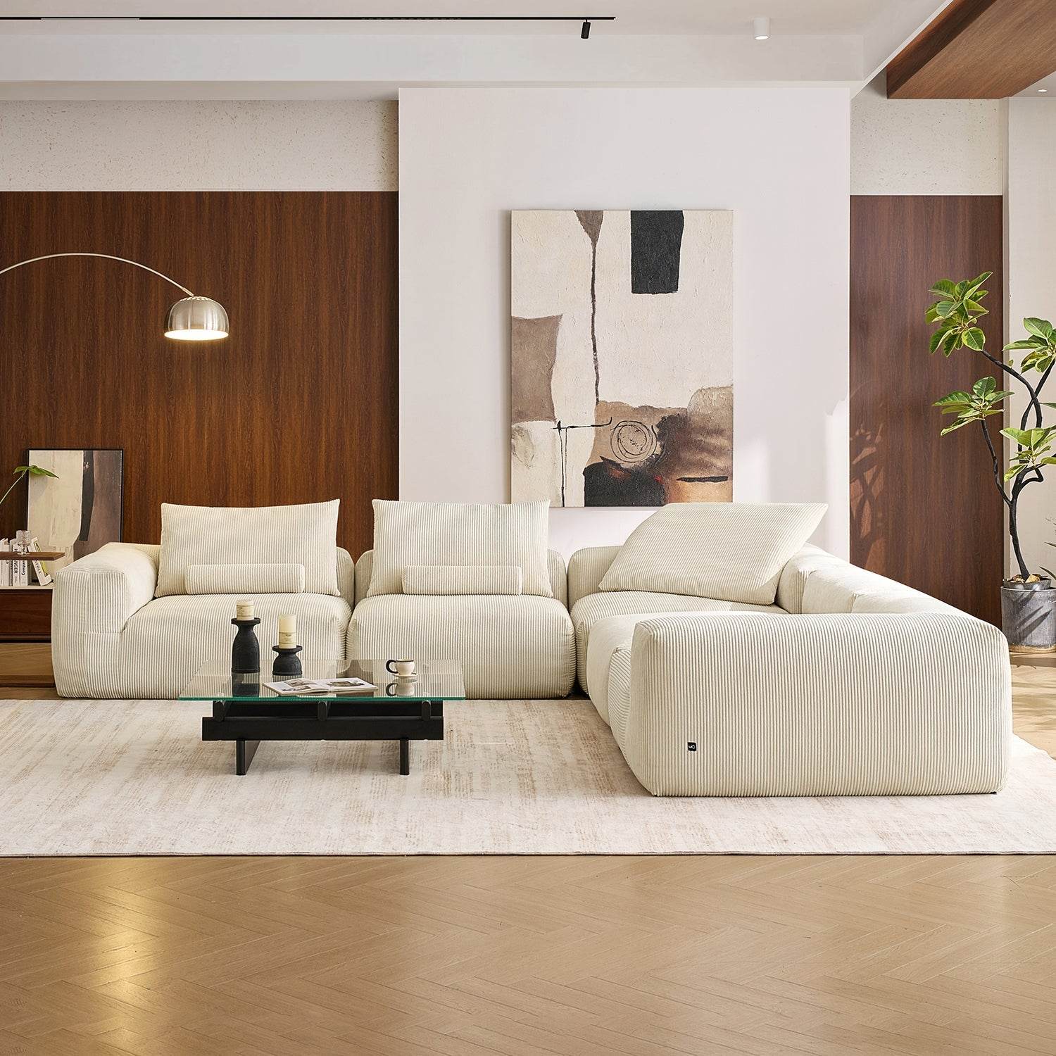 Mellow Closed L Sectional - Valyouweho