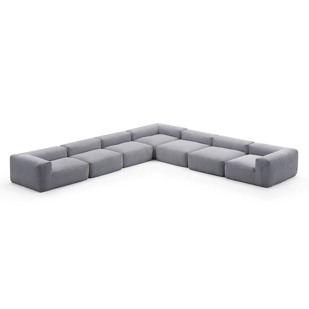 Mellow Closed L Sectional - Valyouweho