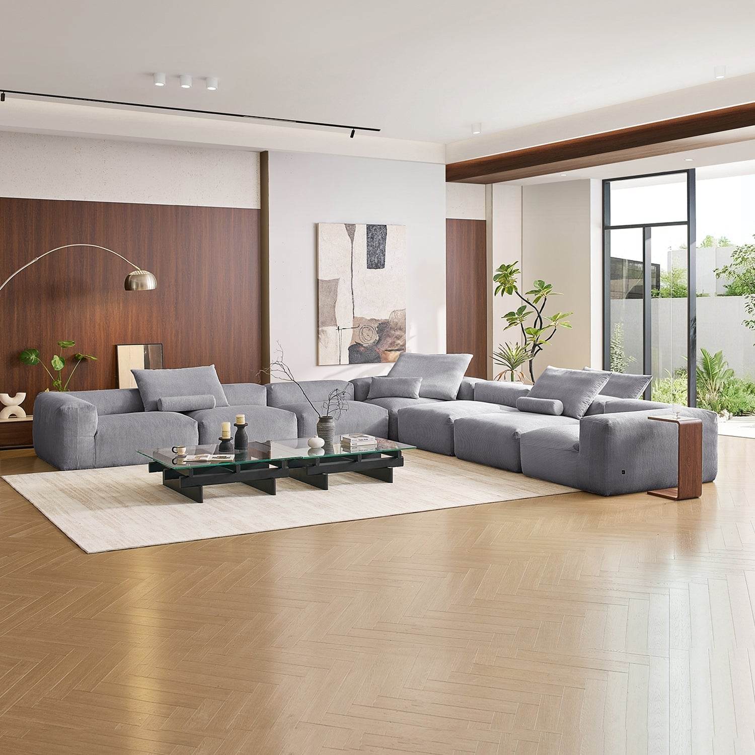 Mellow Closed L Sectional - Valyouweho