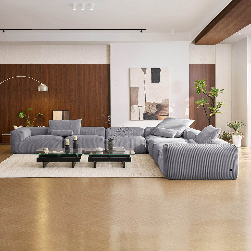 Mellow Closed L Sectional - Valyouweho