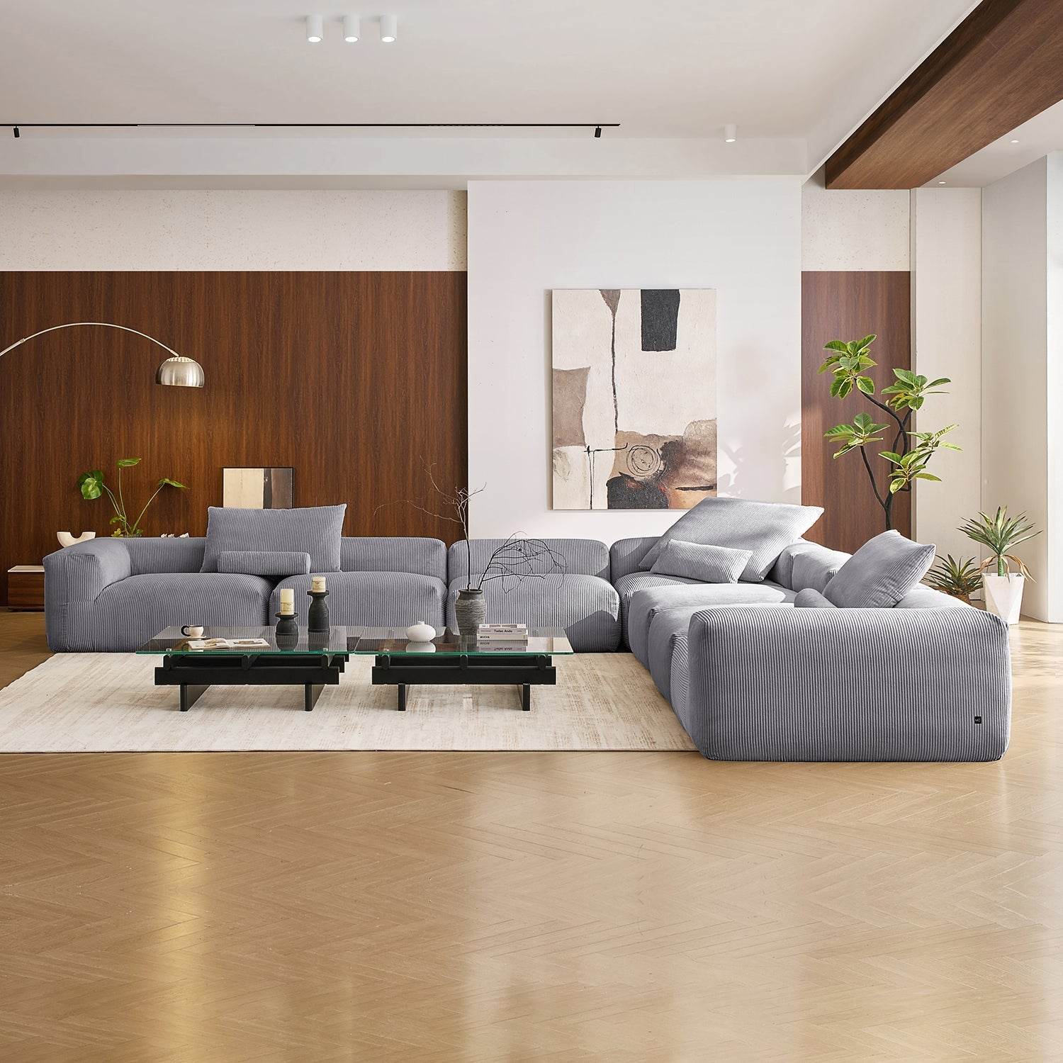 Mellow Closed L Sectional - Valyouweho