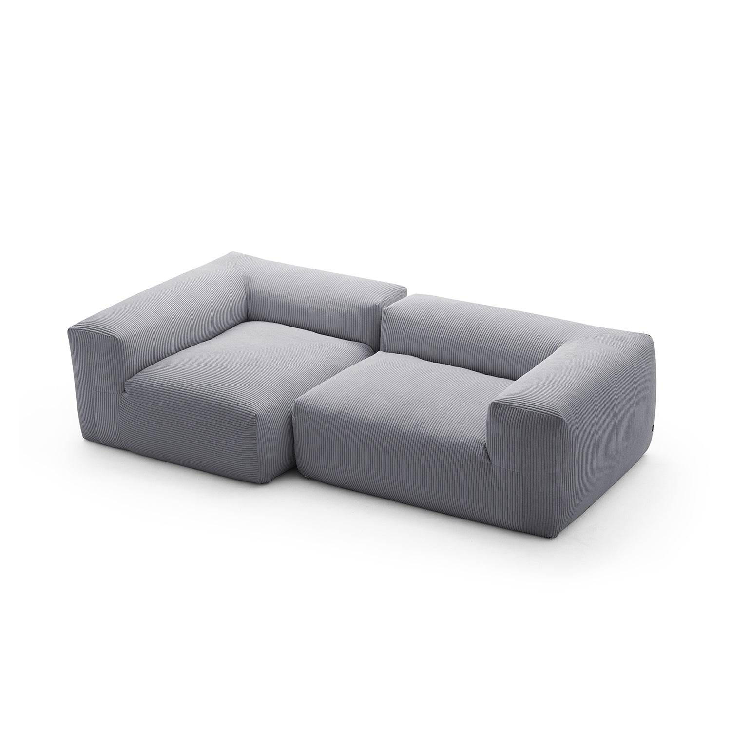 Mellow Closed Sectional - Valyouweho