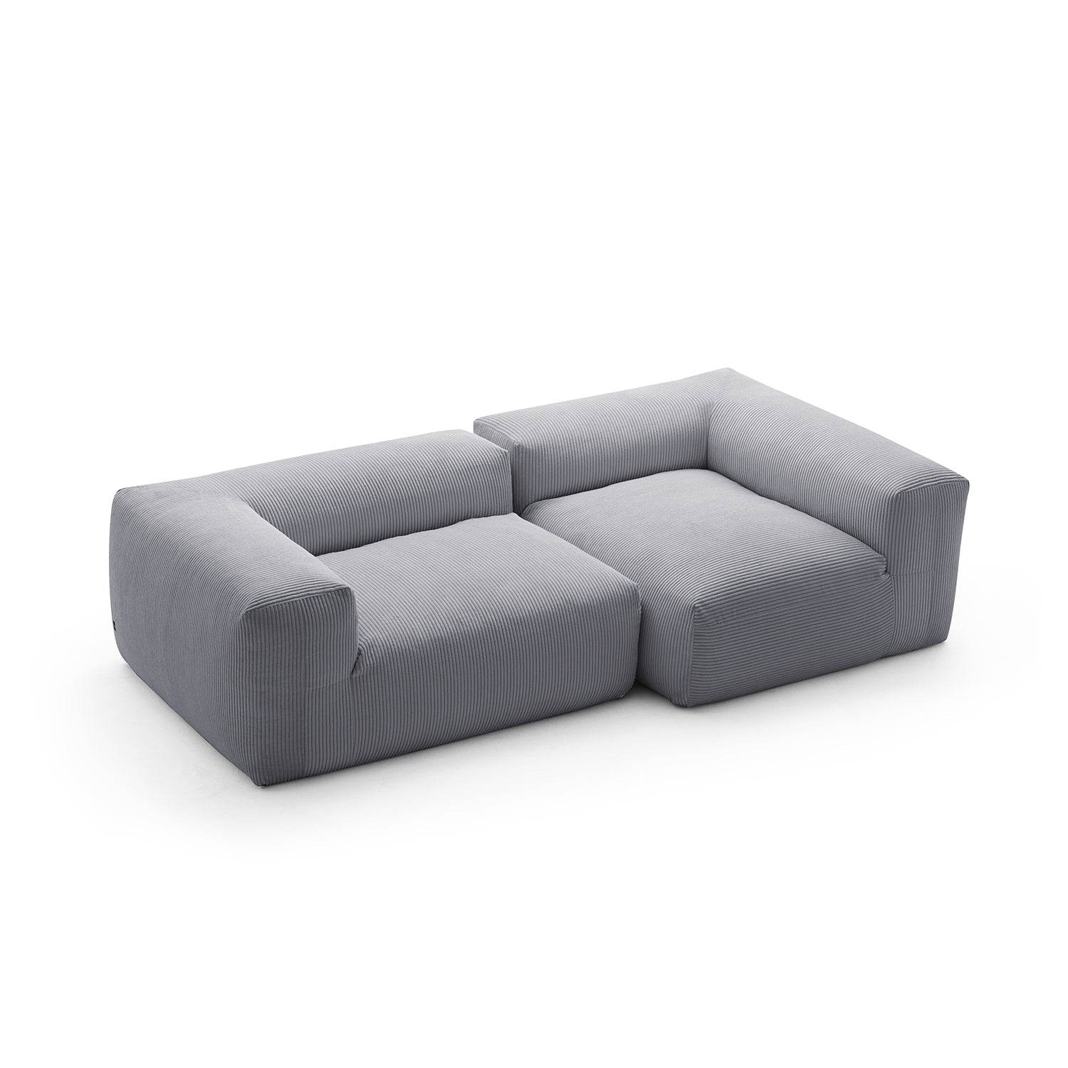 Mellow Closed Sectional - Valyouweho