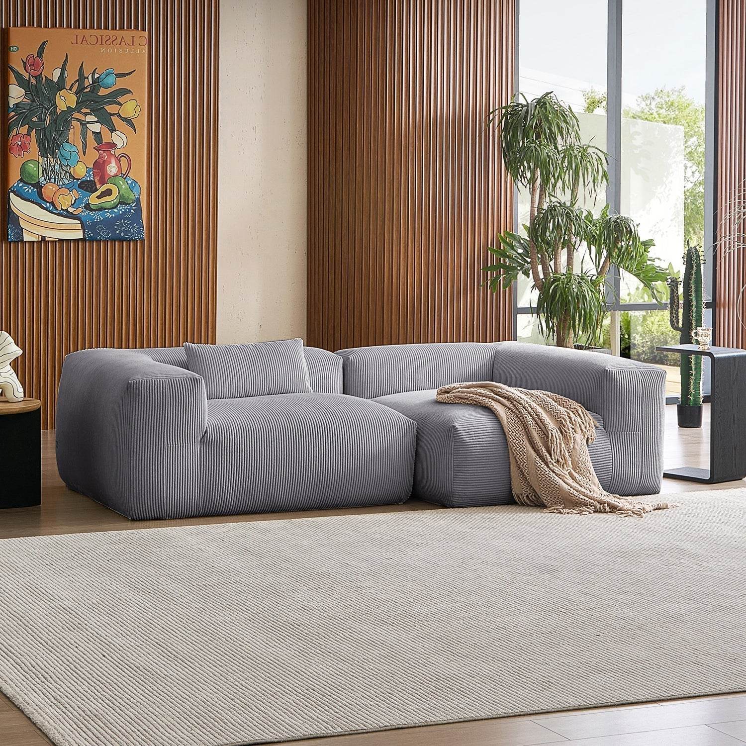 Mellow Closed Sectional - Valyouweho