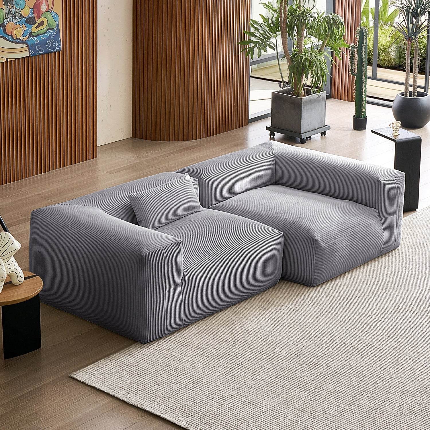 Mellow Closed Sectional - Valyouweho