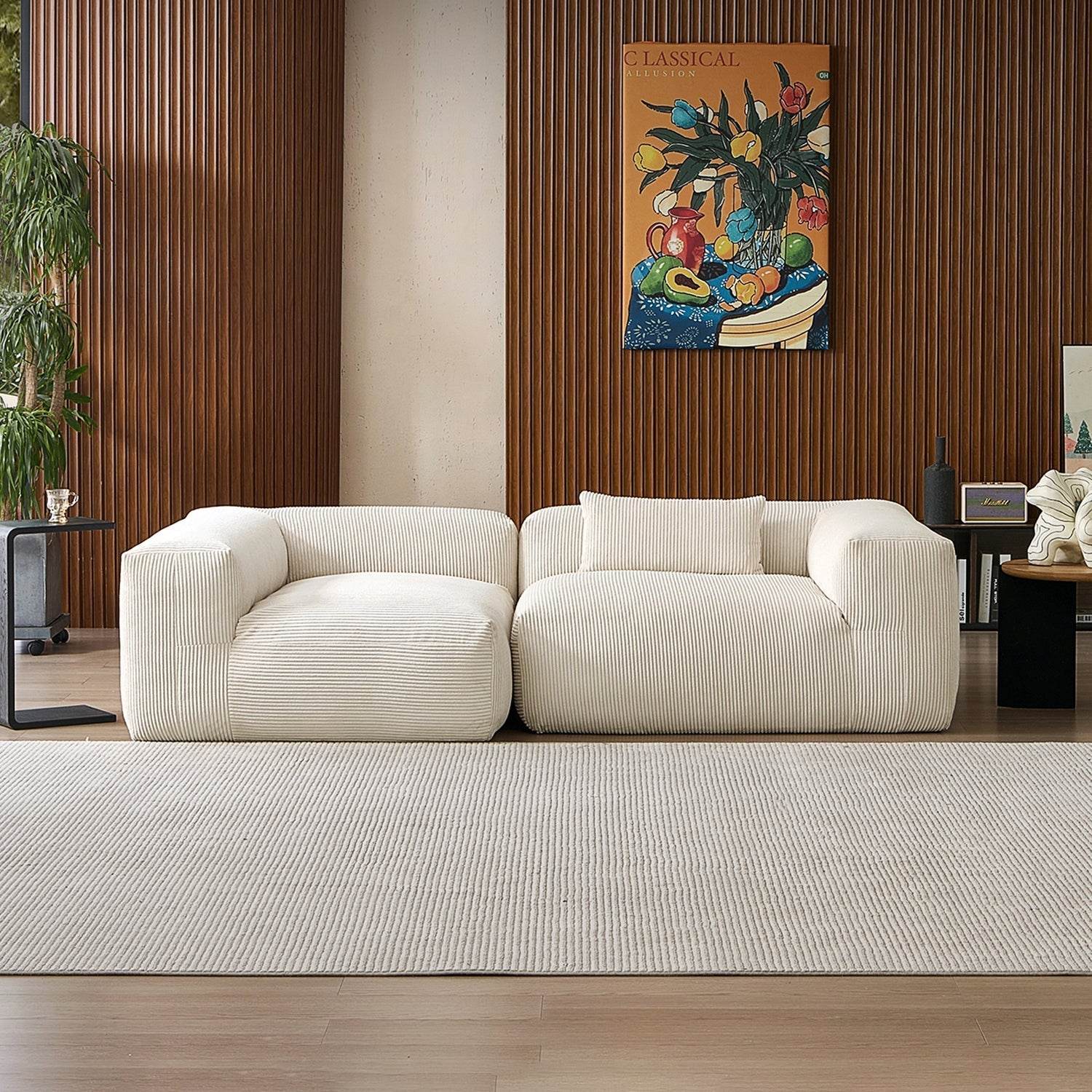 Mellow Closed Sectional - Valyouweho