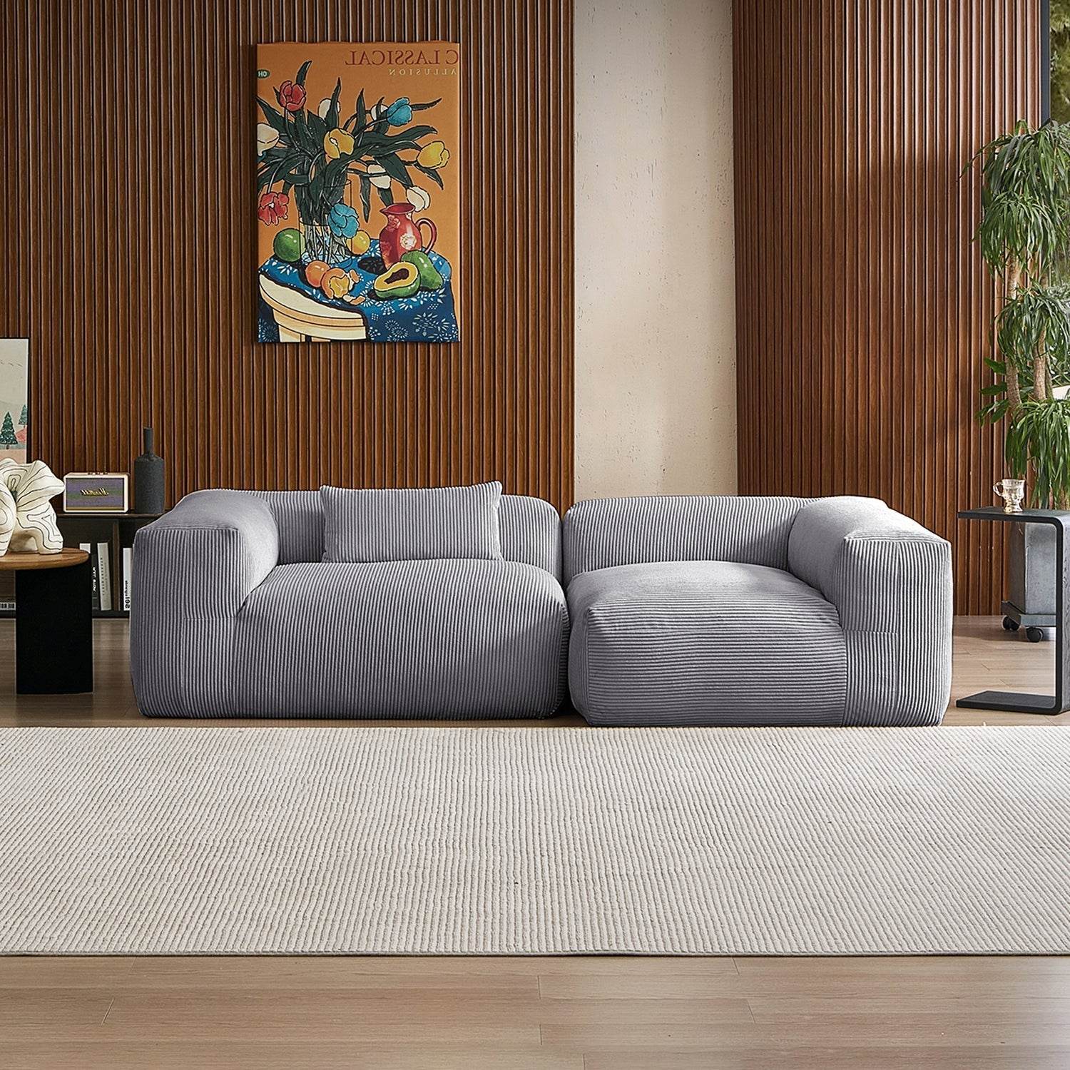 Mellow Closed Sectional - Valyouweho