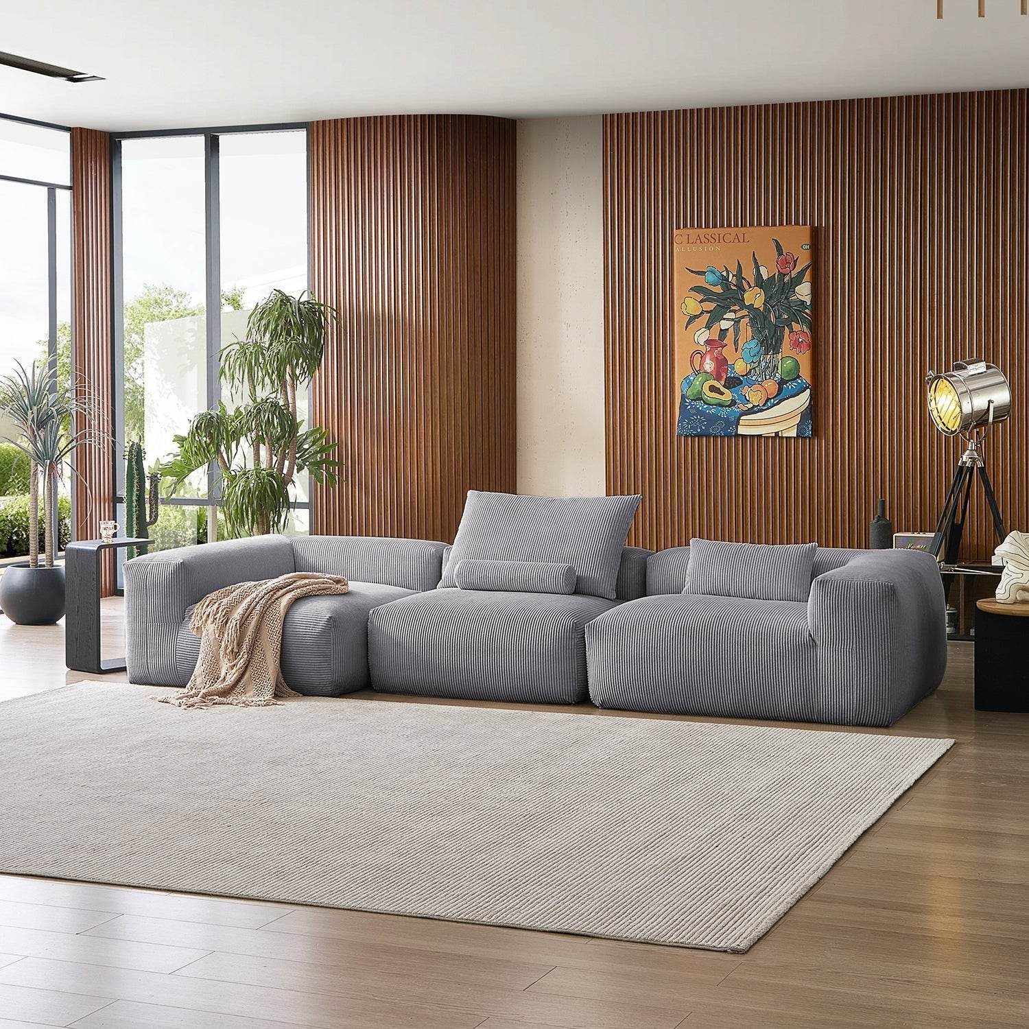 Mellow Closed Sectional - Valyouweho