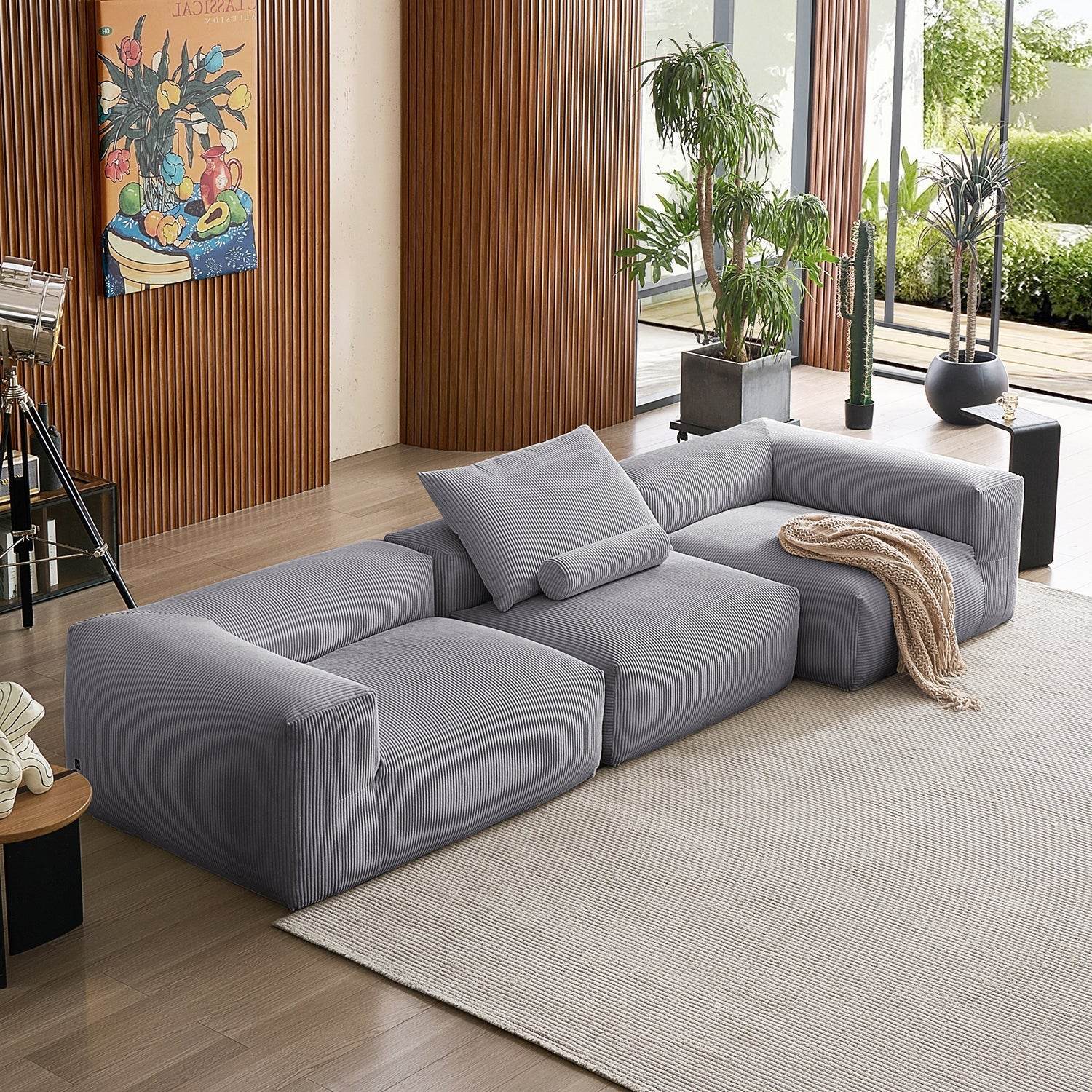 Mellow Closed Sectional - Valyouweho
