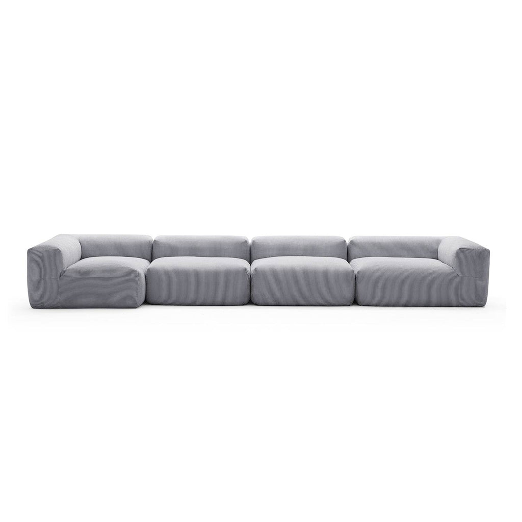Mellow Closed Sectional - Valyouweho