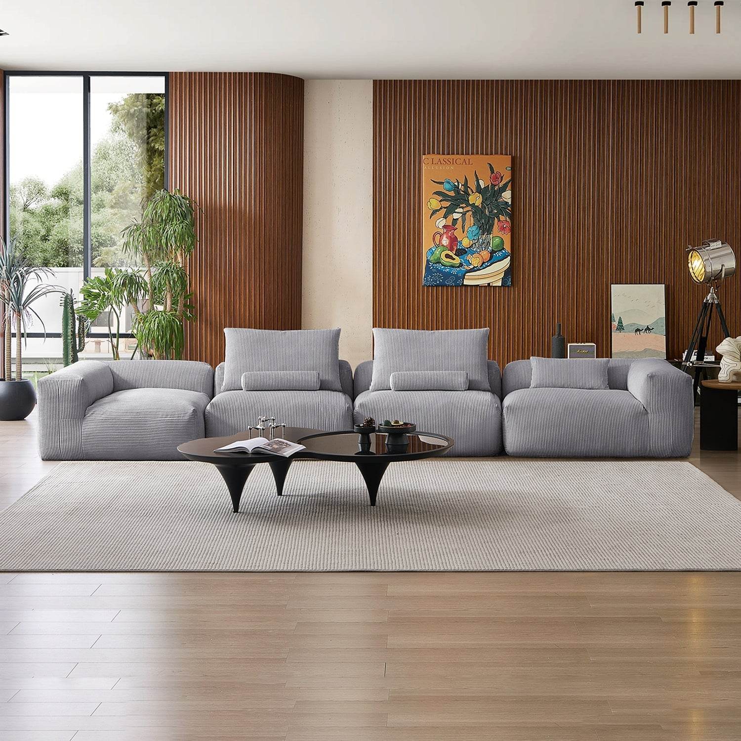 Mellow Closed Sectional - Valyouweho