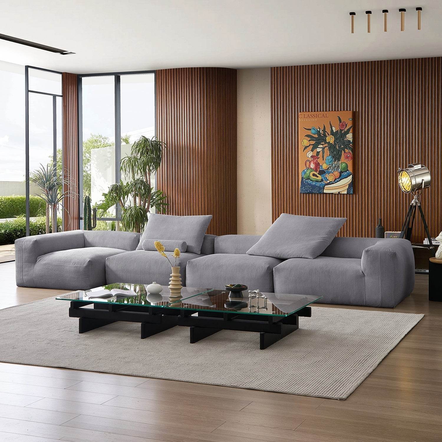 Mellow Closed Sectional - Valyouweho
