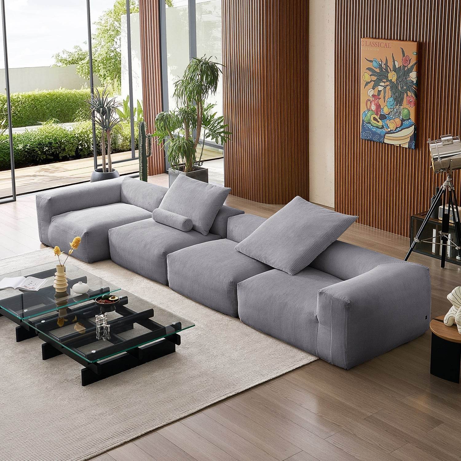 Mellow Closed Sectional - Valyouweho