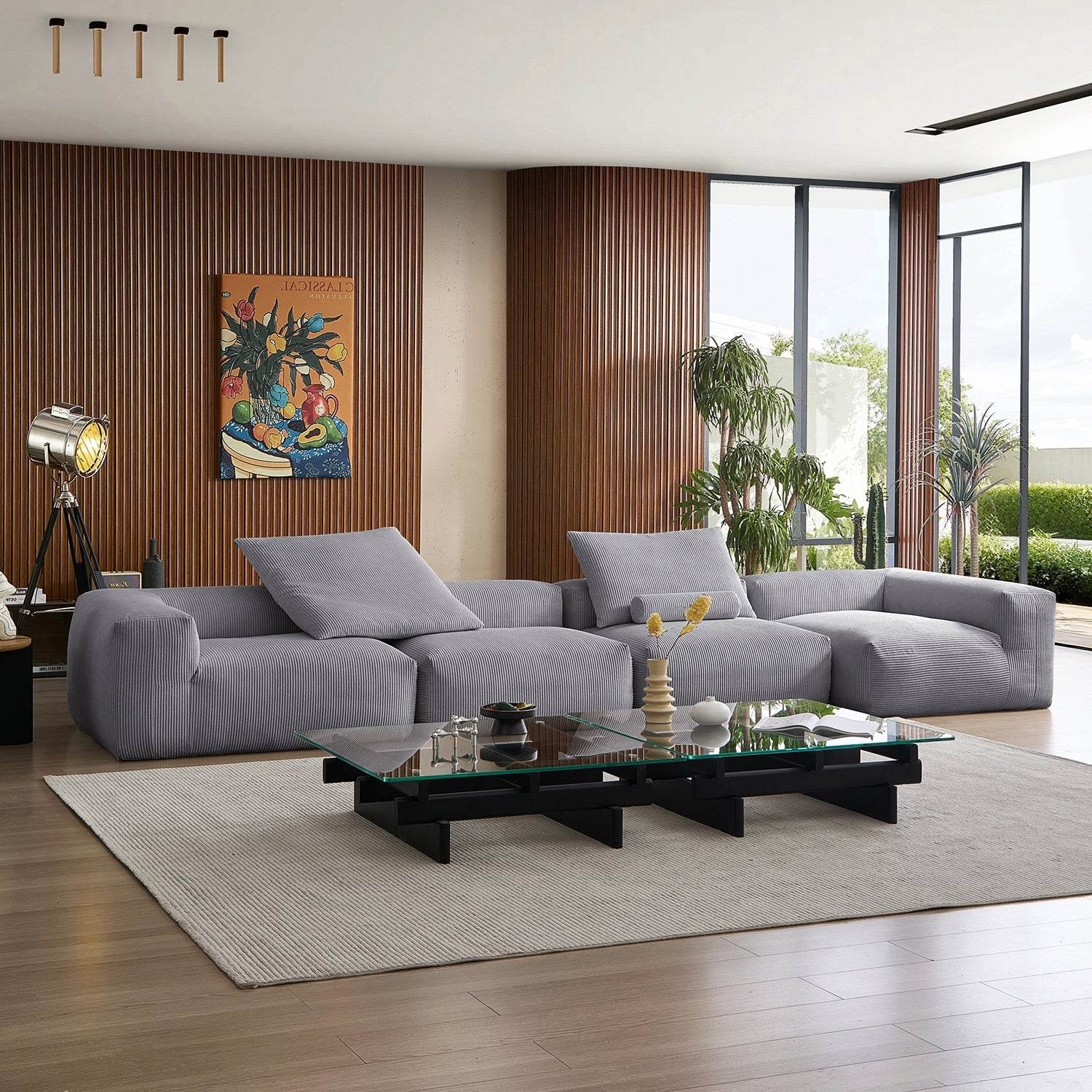 Mellow Closed Sectional - Valyouweho