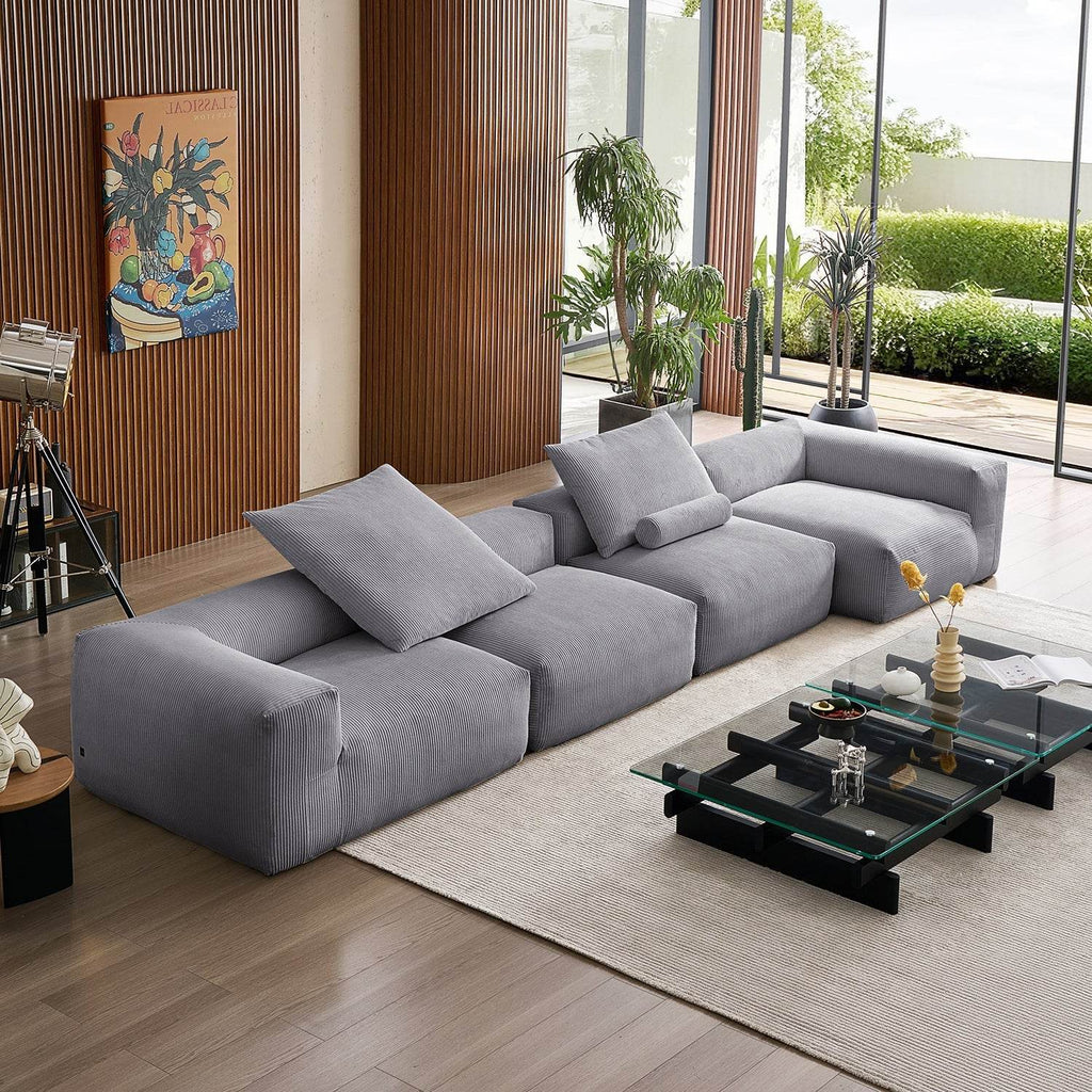 Mellow Closed Sectional - Valyouweho