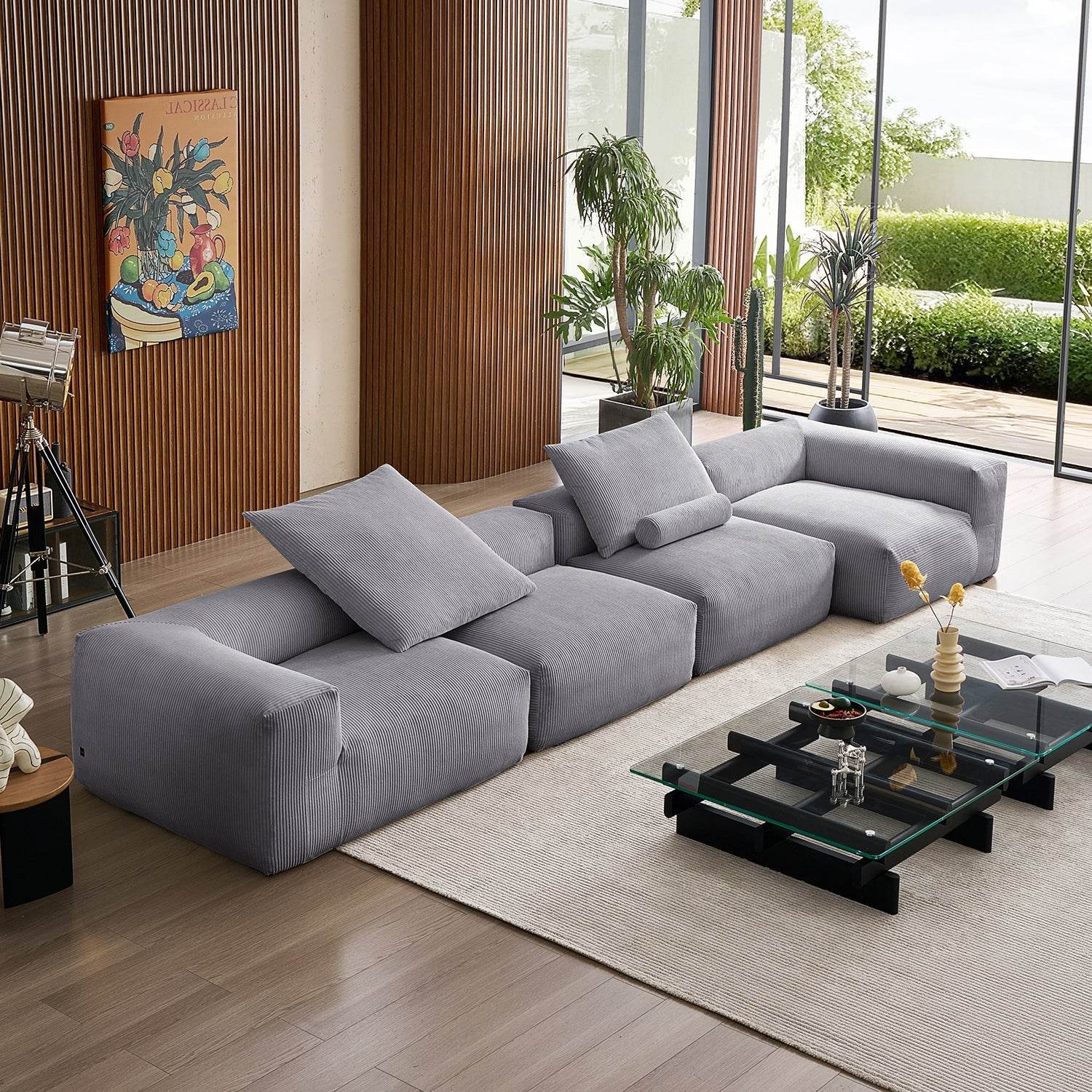 Mellow Closed Sectional - Valyouweho