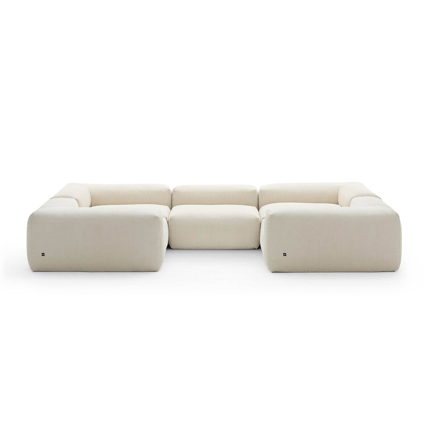 Mellow Closed U Sectional - Valyouweho