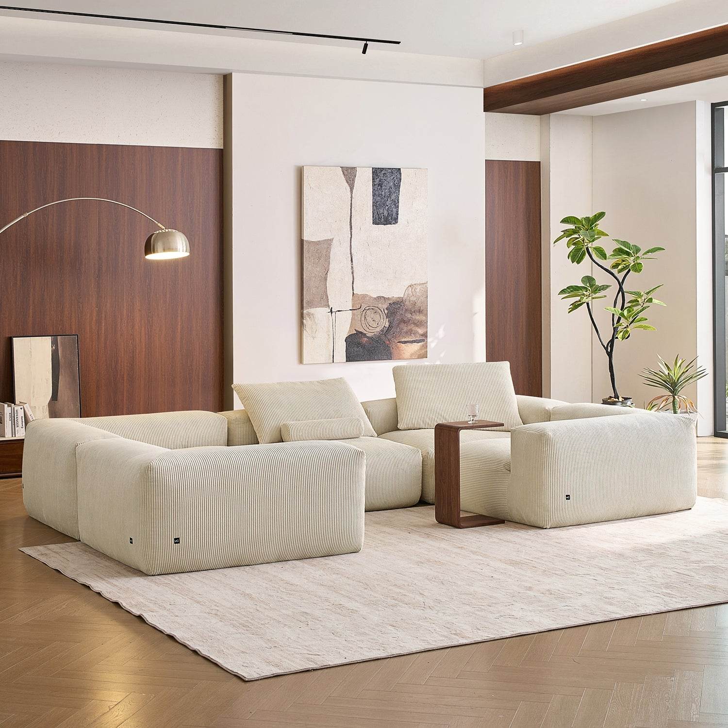 Mellow Closed U Sectional - Valyouweho