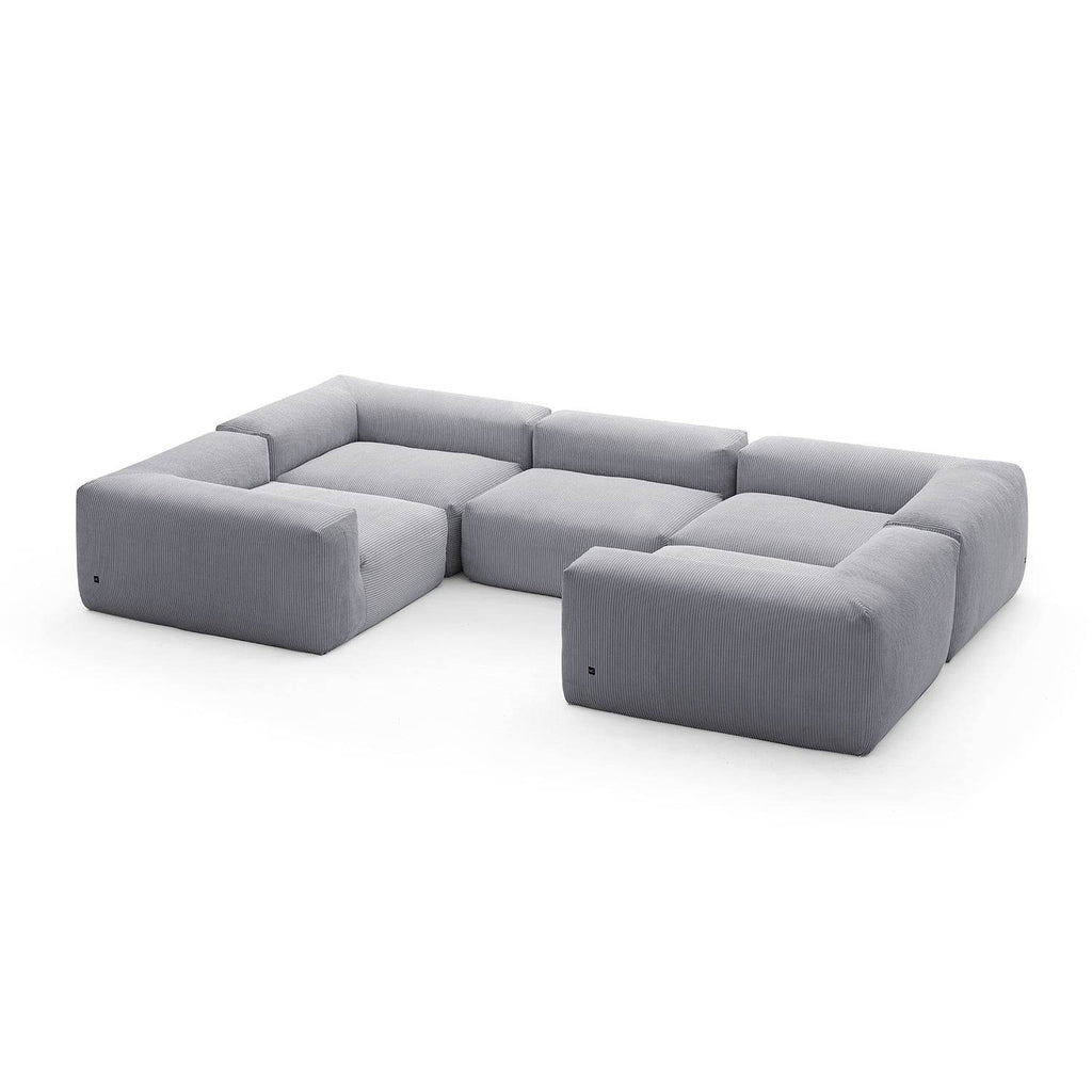 Mellow Closed U Sectional - Valyouweho