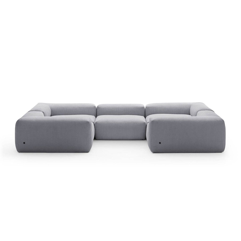 Mellow Closed U Sectional - Valyouweho