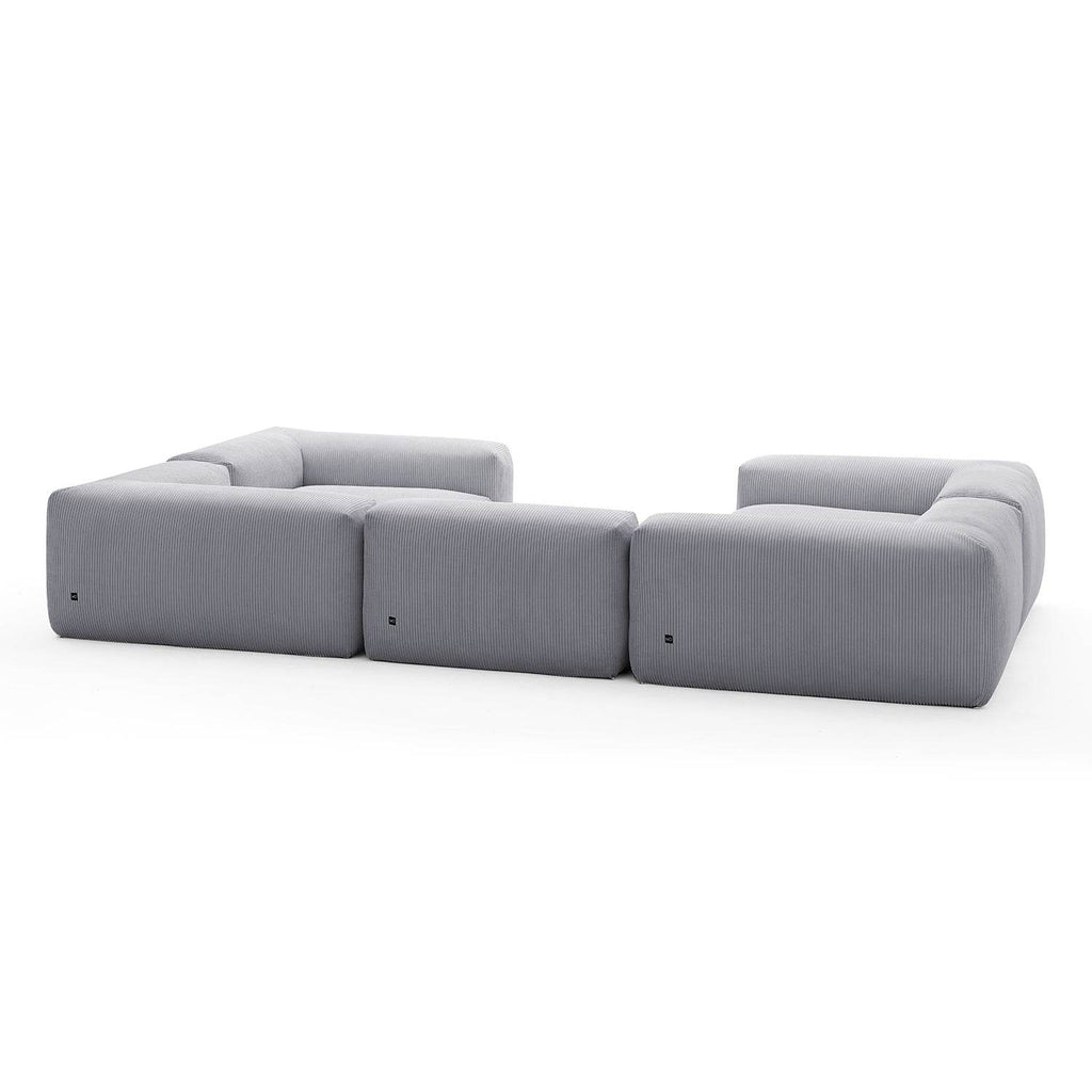 Mellow Closed U Sectional - Valyouweho