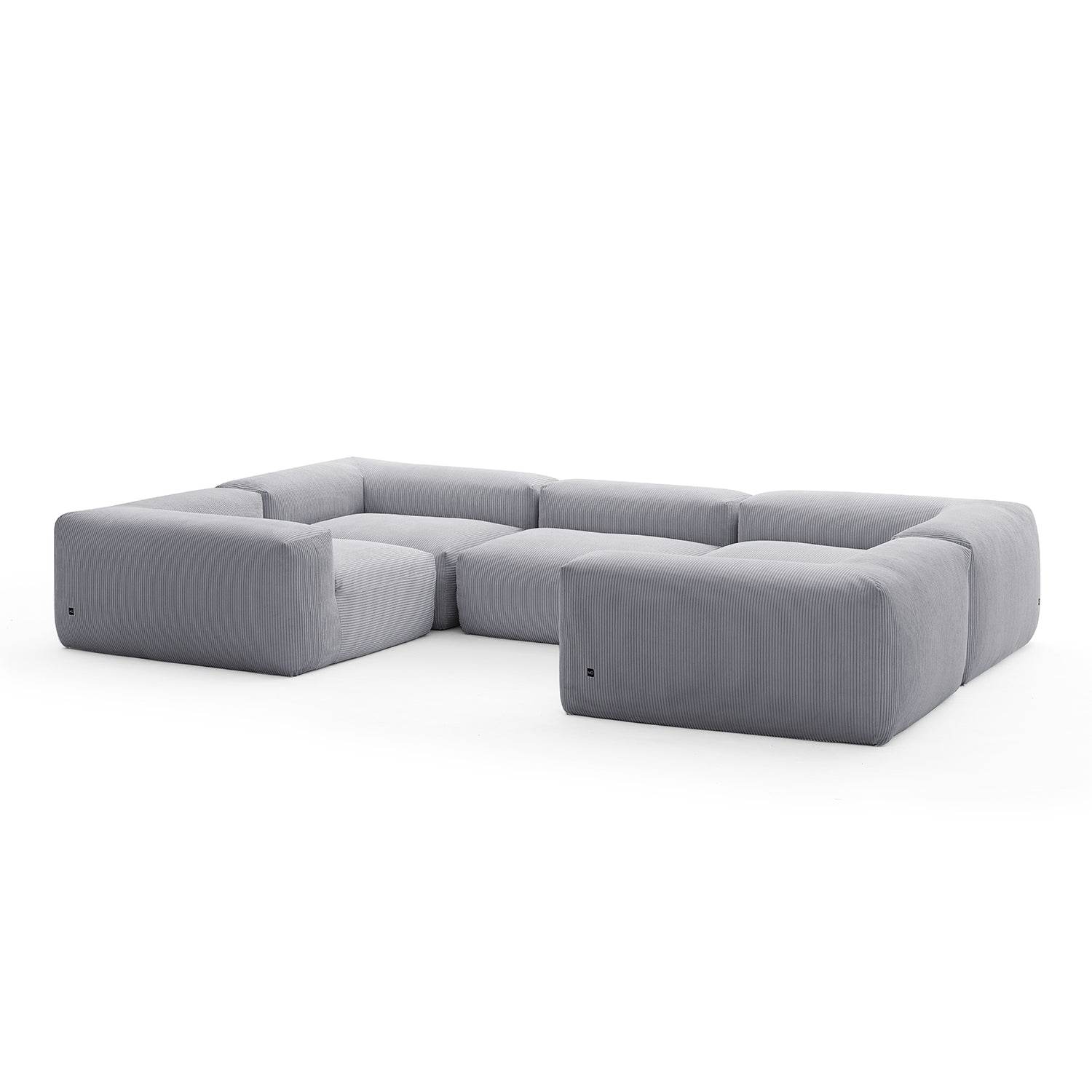 Mellow Closed U Sectional - Valyouweho