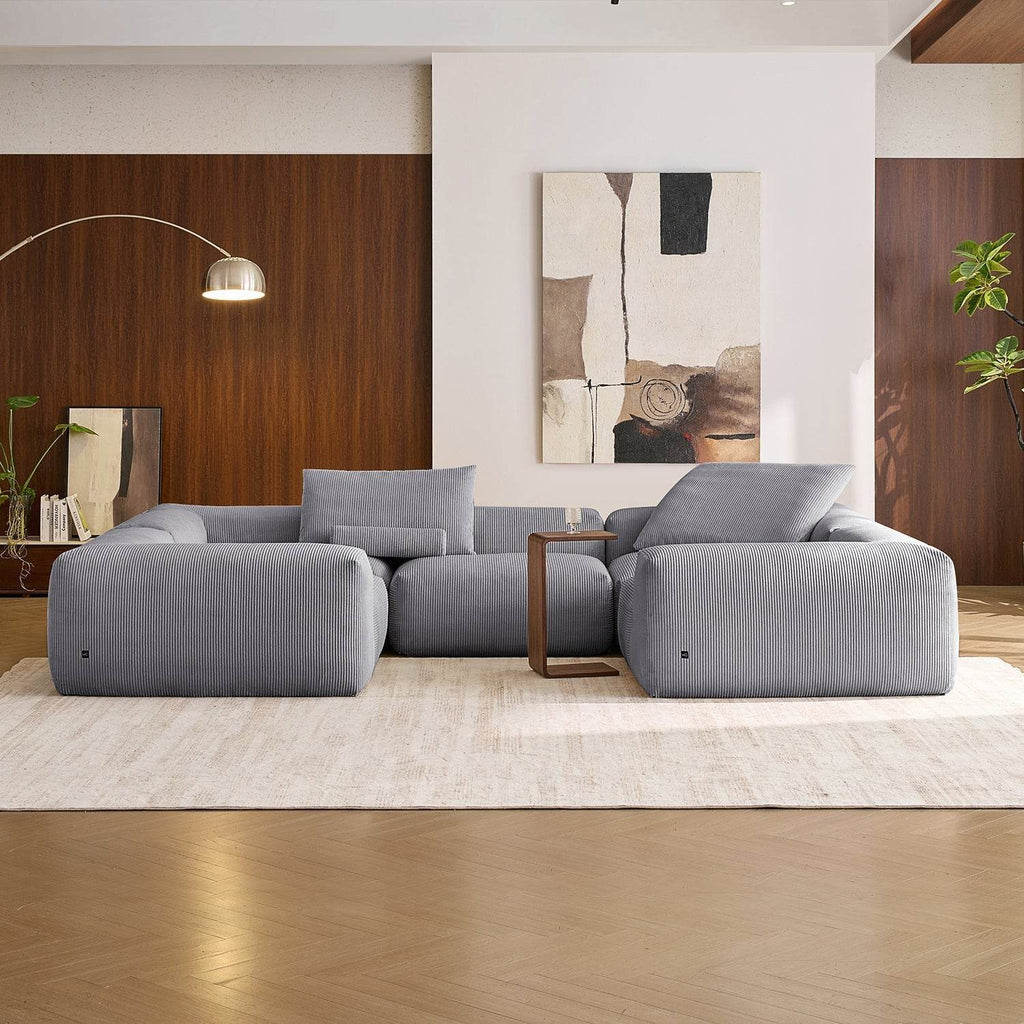 Mellow Closed U Sectional - Valyouweho