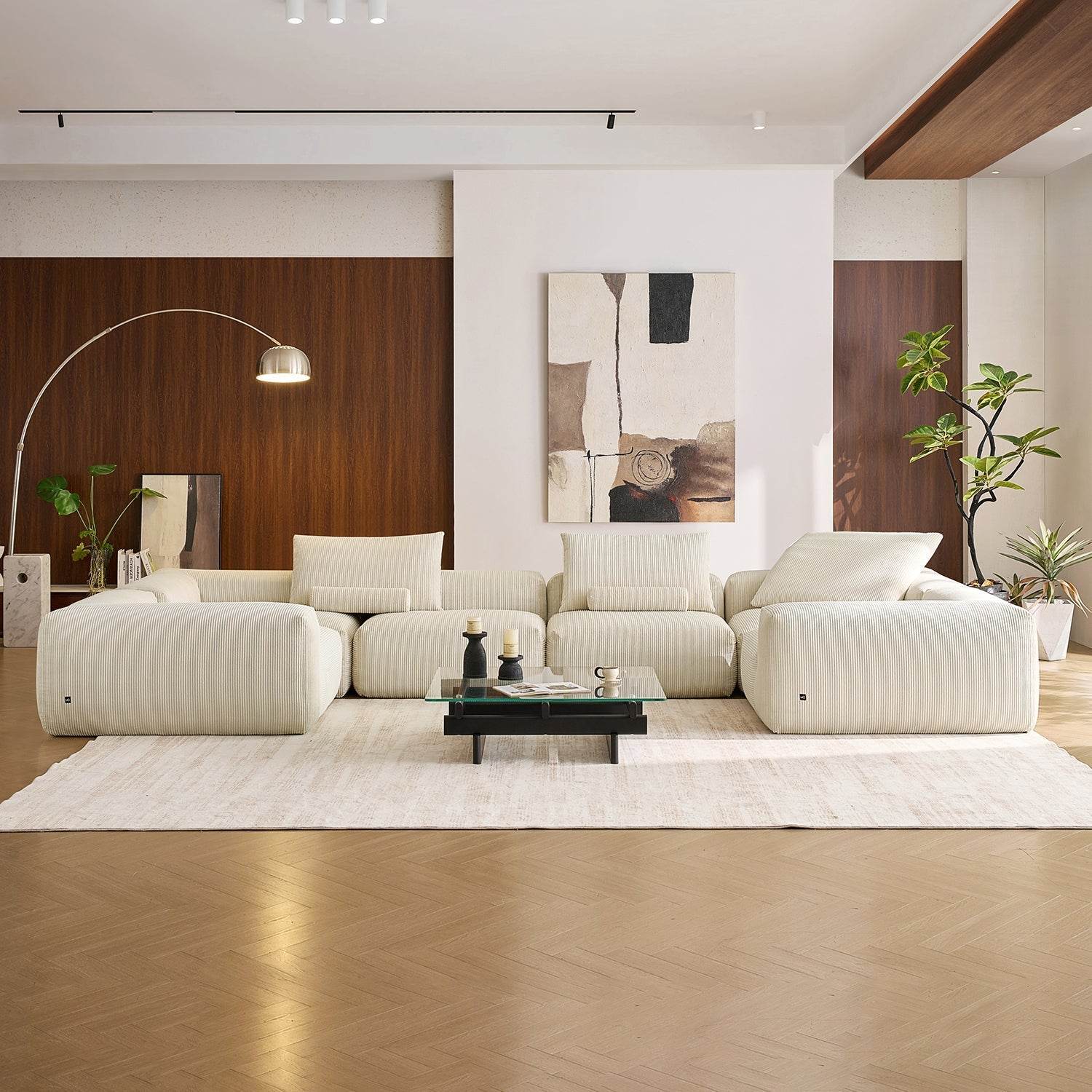 Mellow Closed U Sectional - Valyouweho