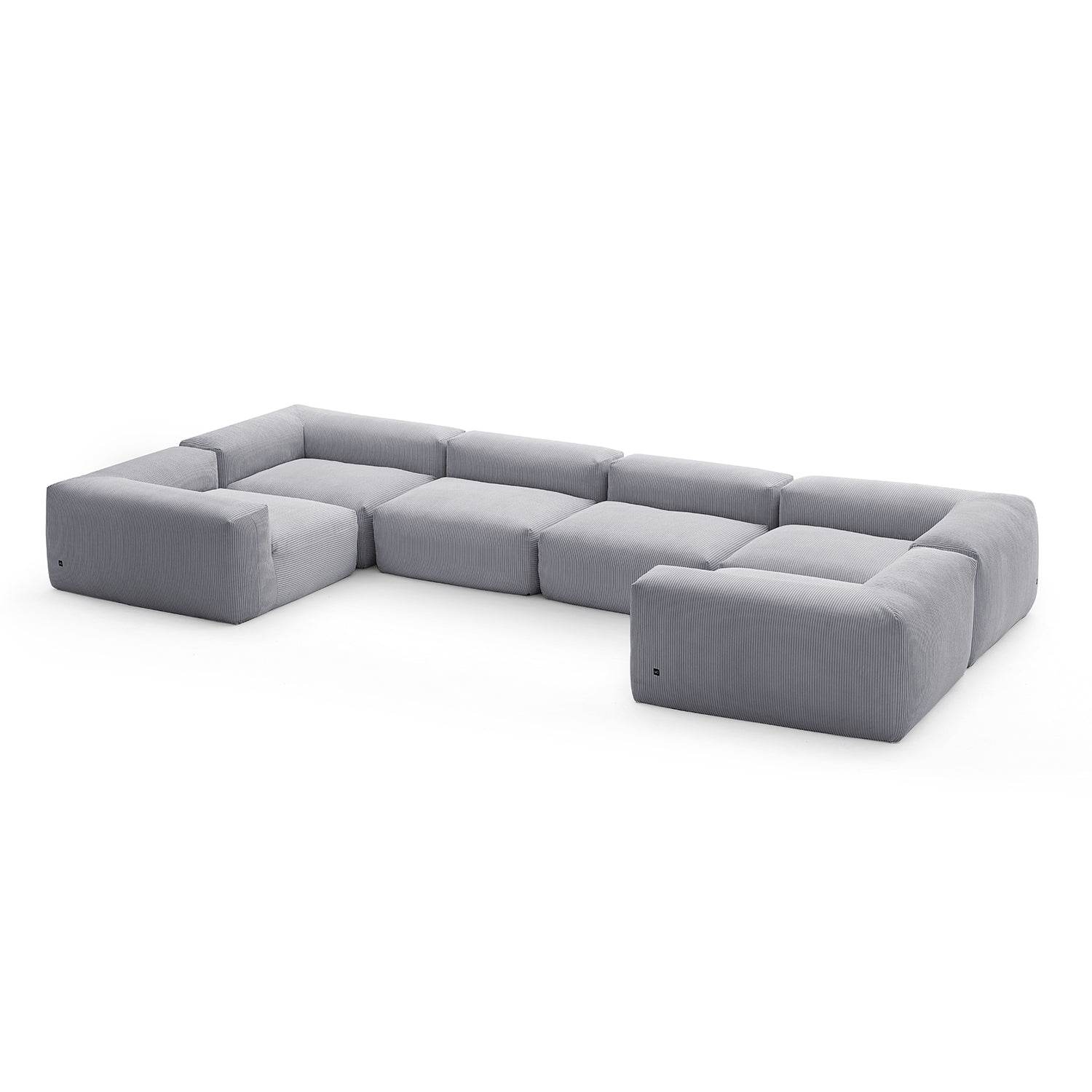 Mellow Closed U Sectional - Valyouweho